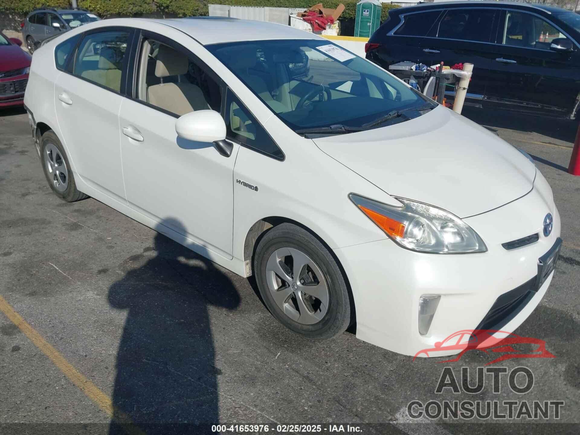 TOYOTA PRIUS 2013 - JTDKN3DU9D5662984
