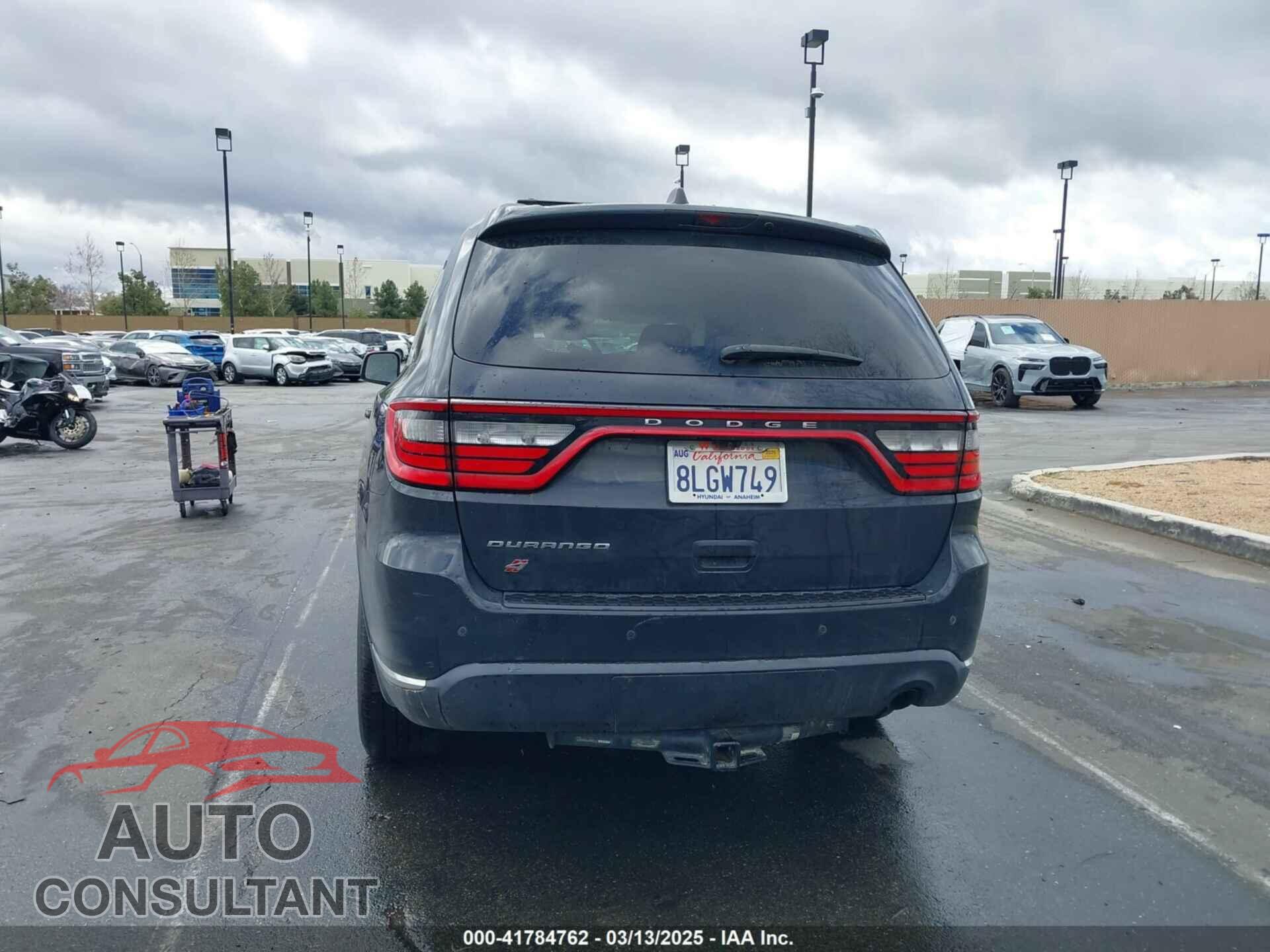 DODGE DURANGO 2018 - 1C4RDJAG8JC112316