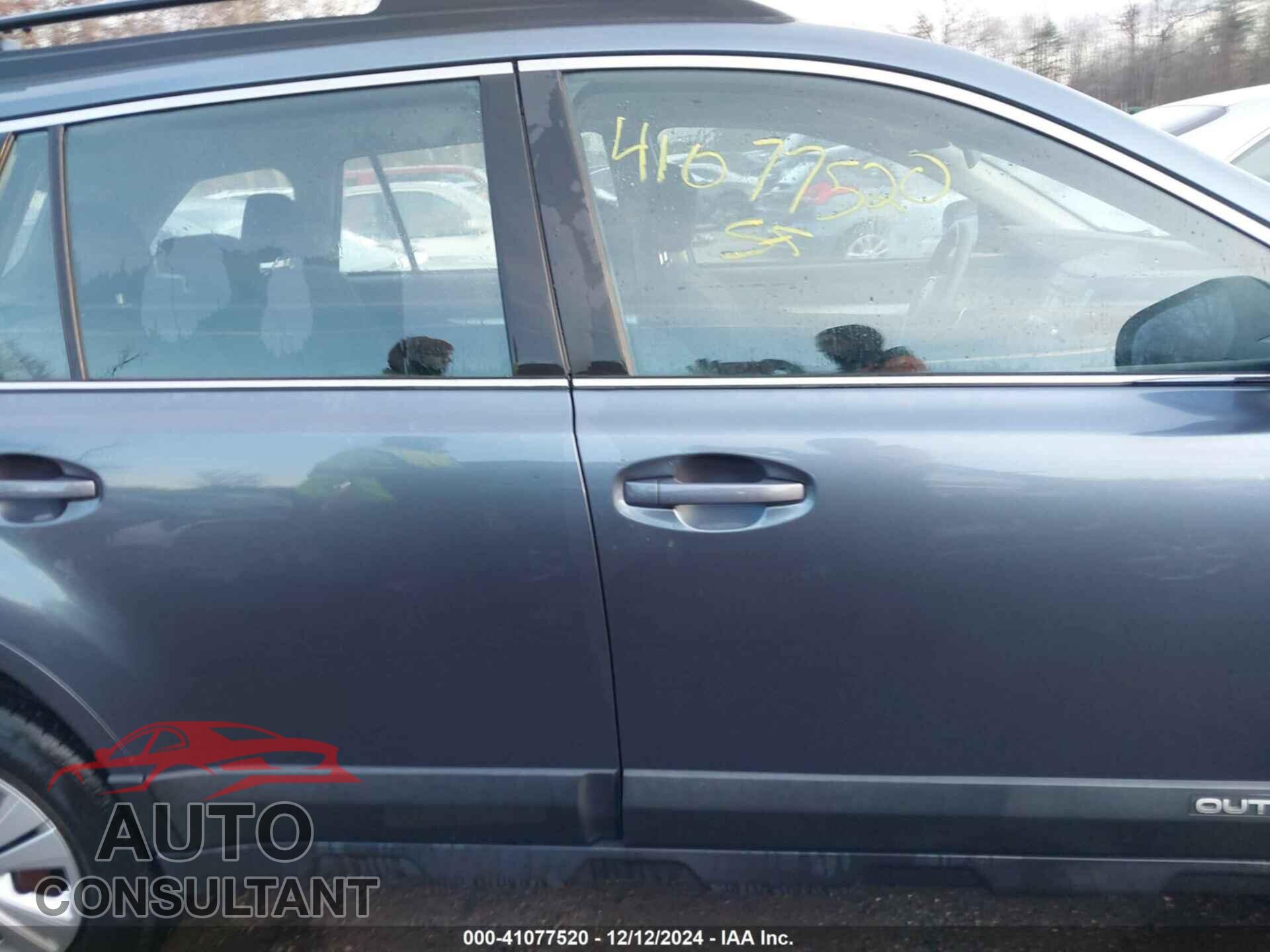 SUBARU OUTBACK 2013 - 4S4BRBAC2D3288607