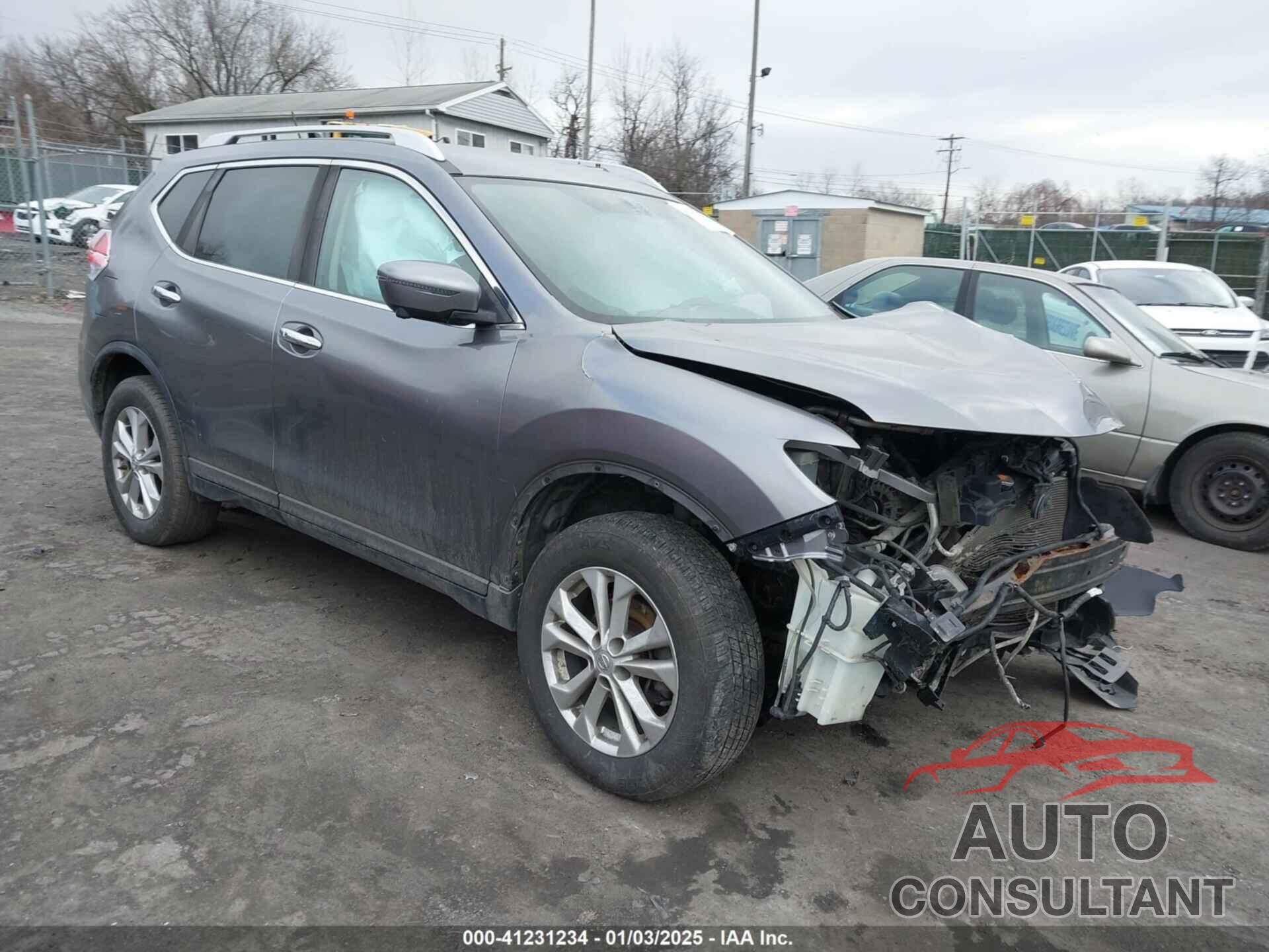 NISSAN ROGUE 2016 - KNMAT2MV7GP695351