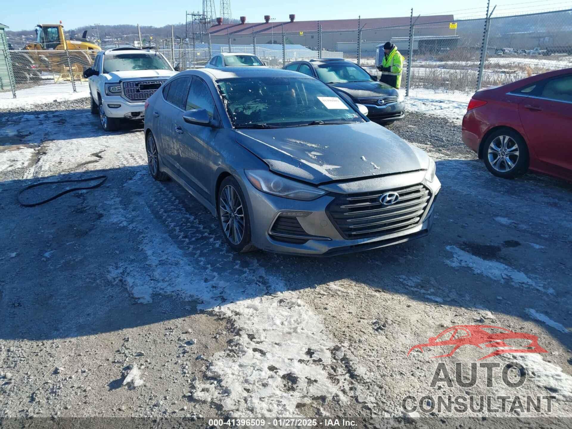 HYUNDAI ELANTRA 2017 - KMHD04LB3HU351507