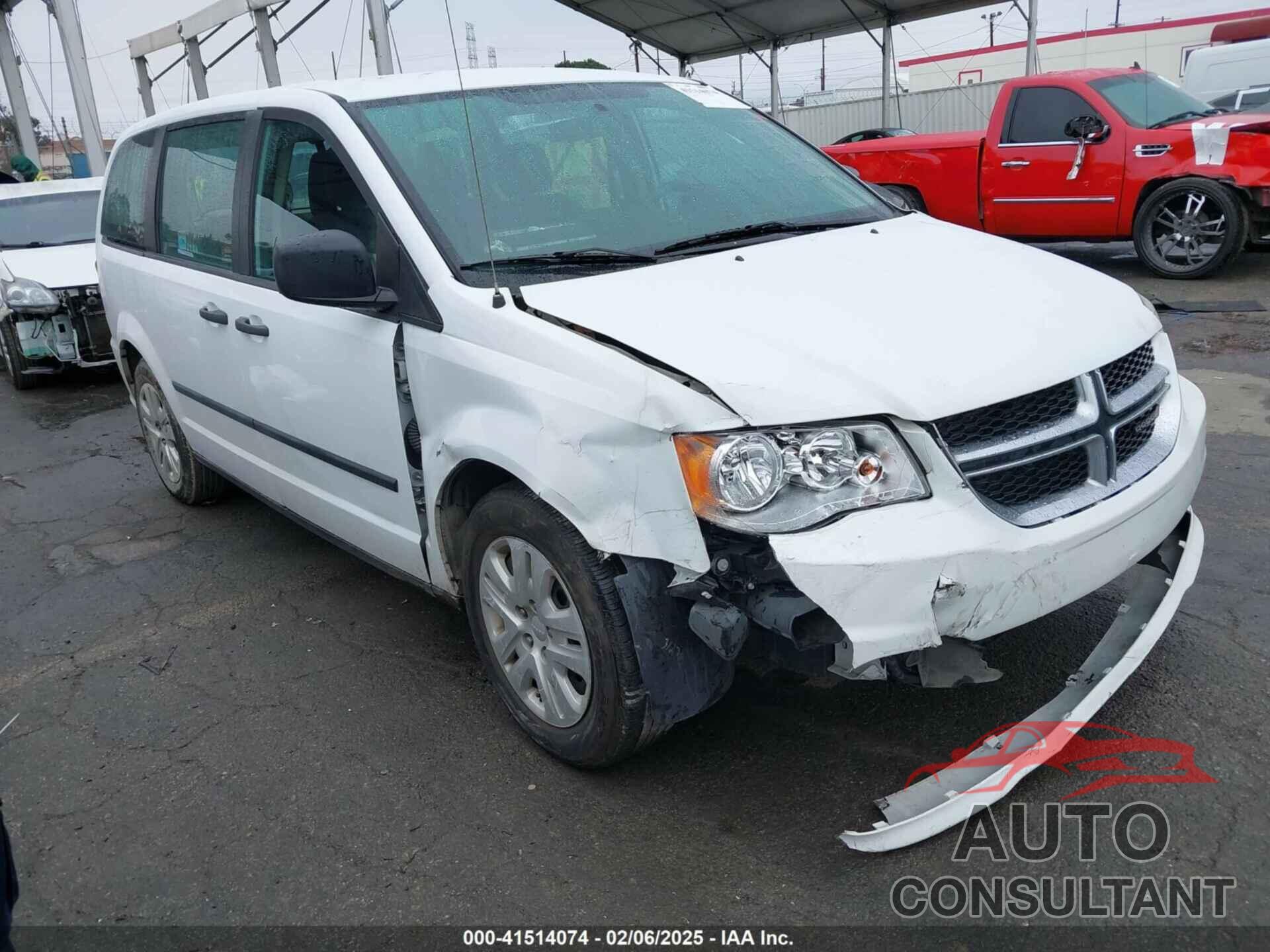 DODGE GRAND CARAVAN 2016 - 2C4RDGBG1GR227342