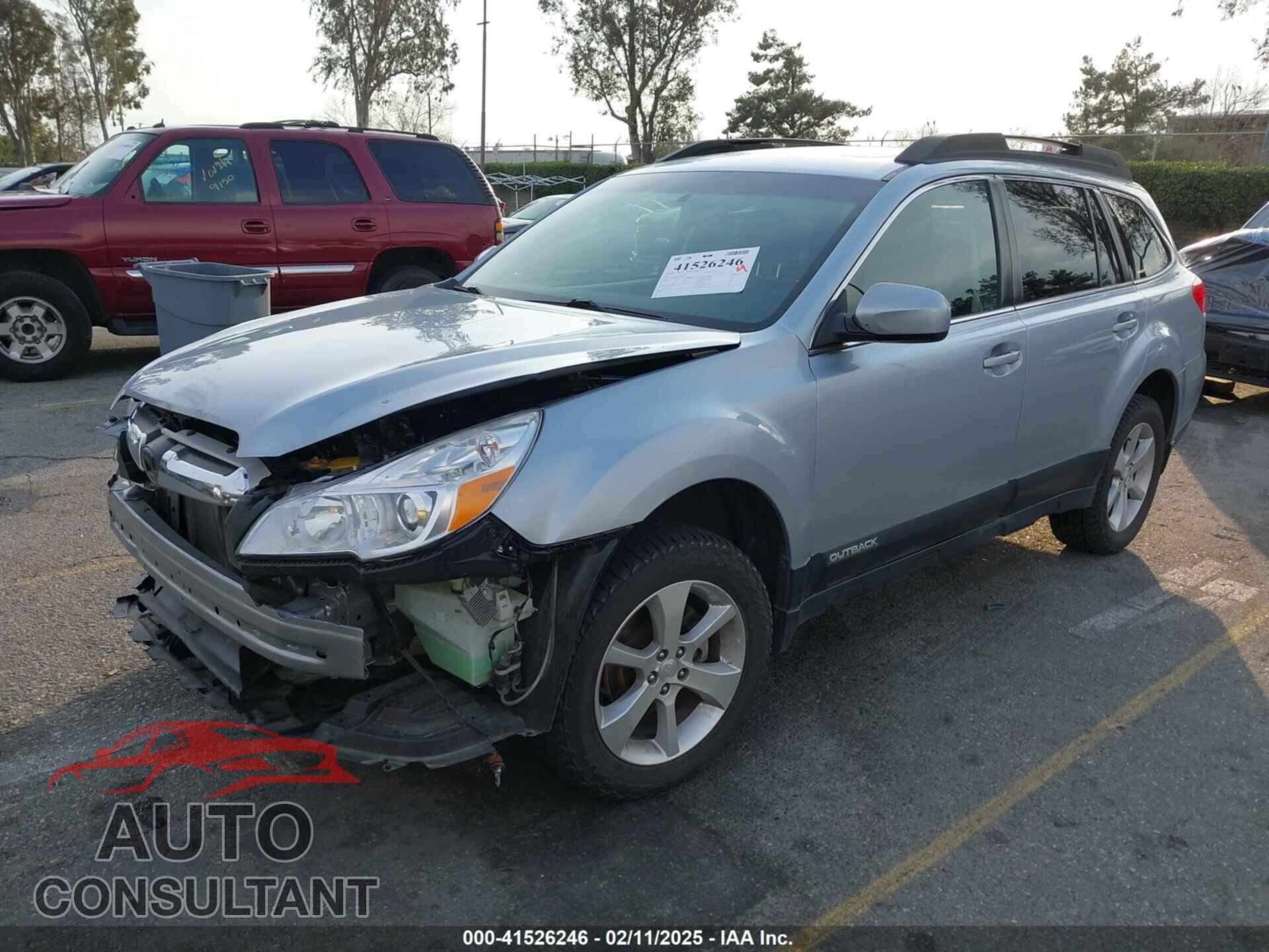 SUBARU OUTBACK 2013 - 4S4BRBLC1D3294525