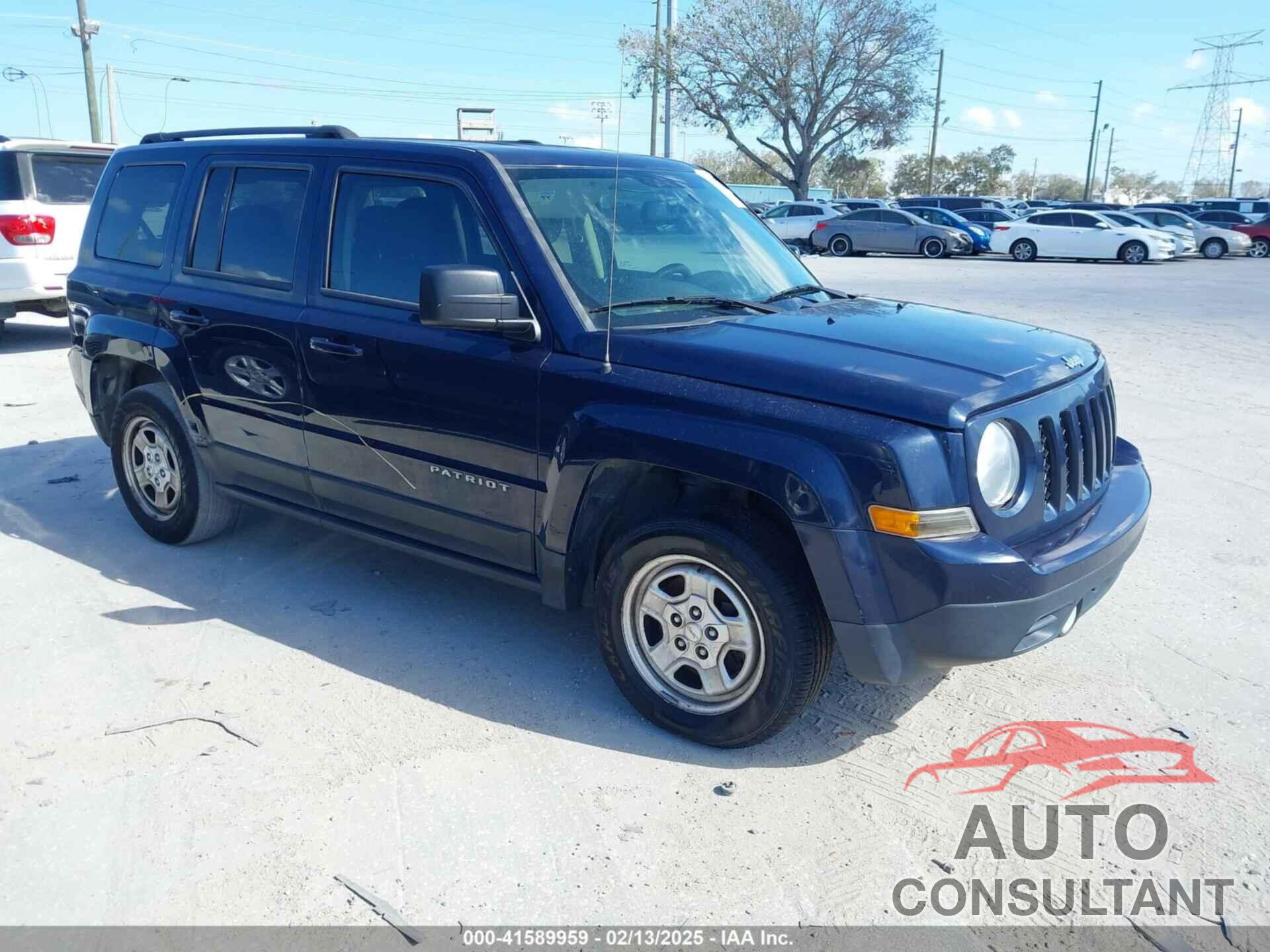 JEEP PATRIOT 2016 - 1C4NJPBA3GD677015