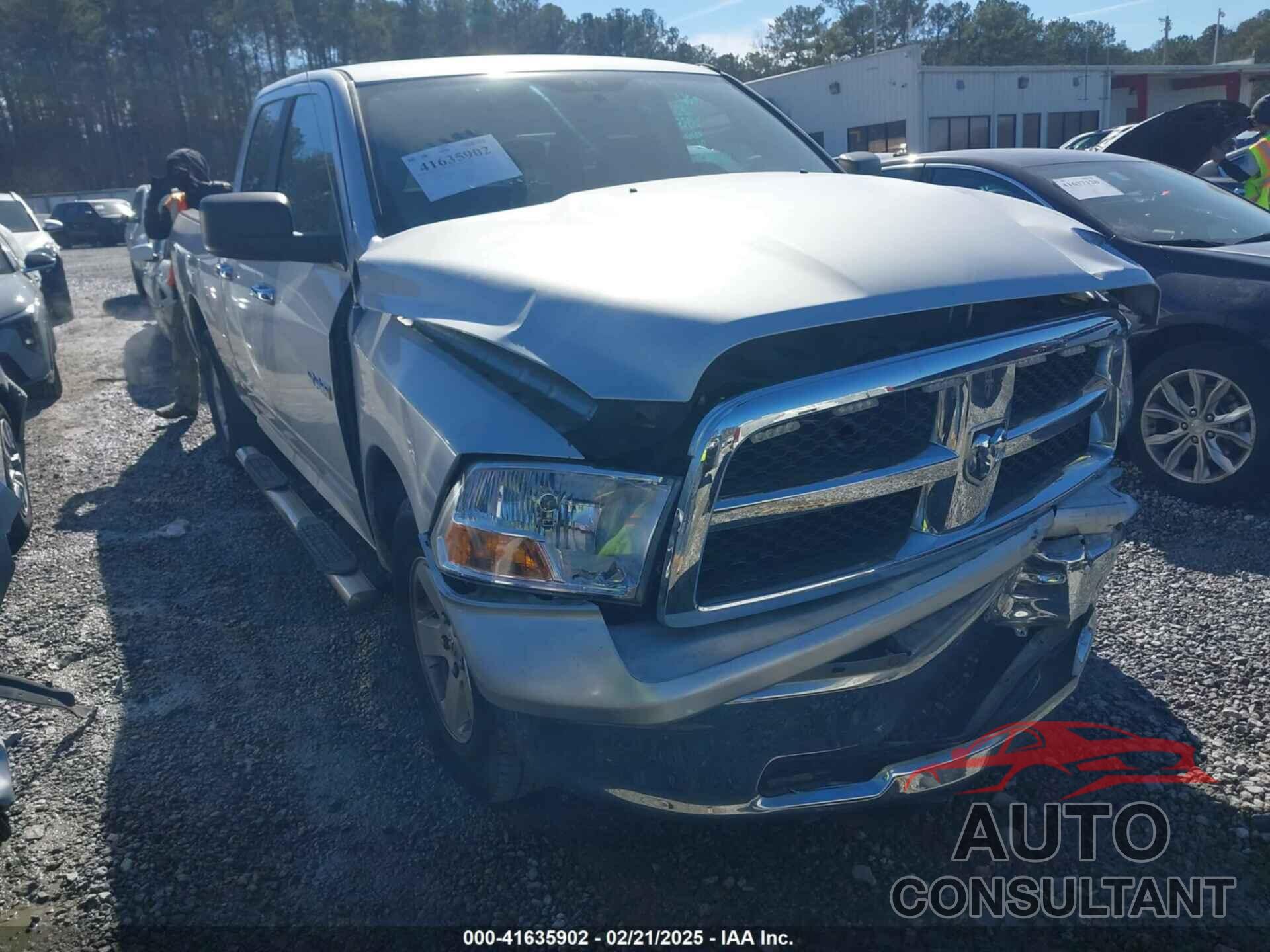 DODGE RAM 1500 2010 - 1D7RB1GP8AS104872