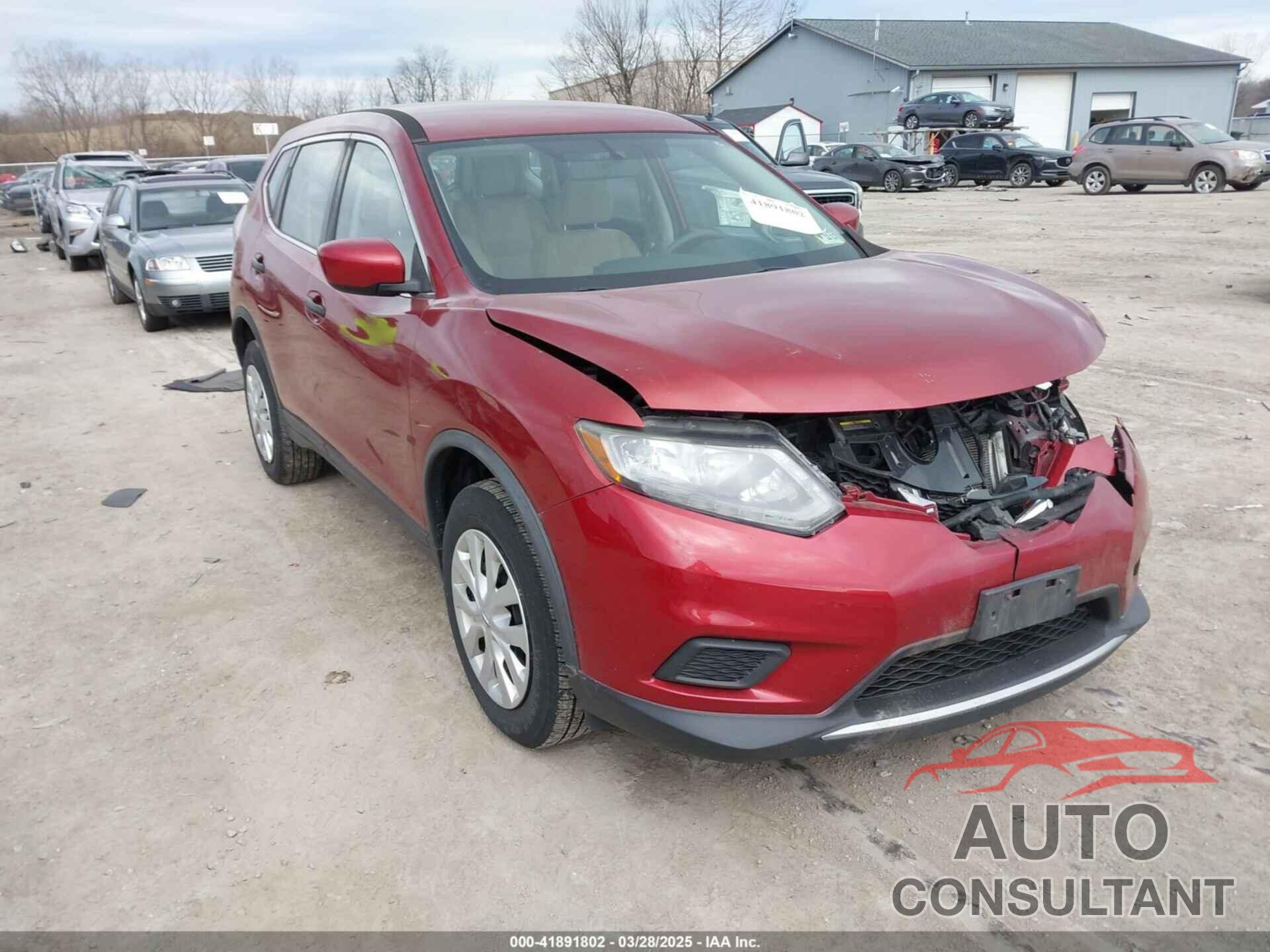 NISSAN ROGUE 2016 - JN8AT2MV6GW135590