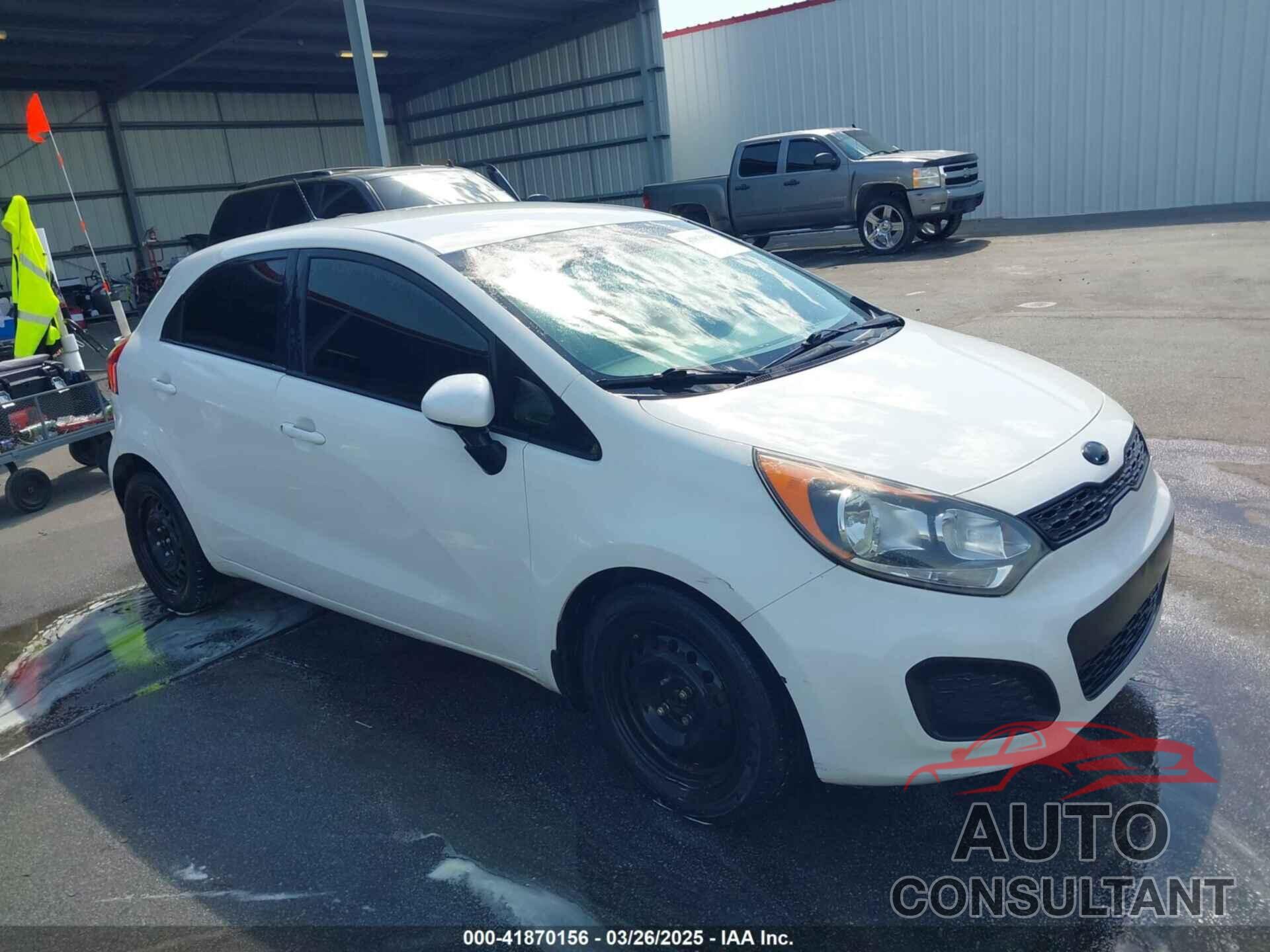 KIA RIO 2013 - KNADM5A3XD6167042