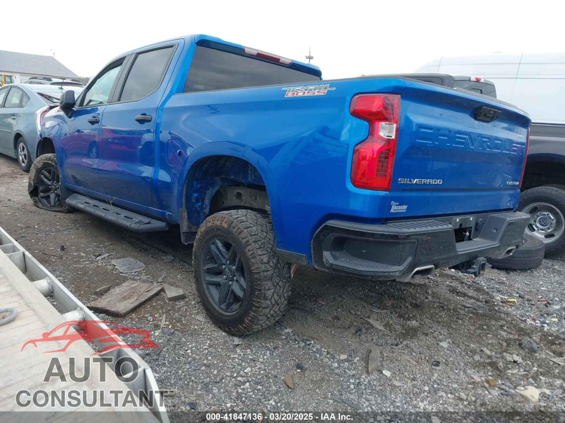 CHEVROLET SILVERADO 1500 2022 - 3GCPDCED3NG689082