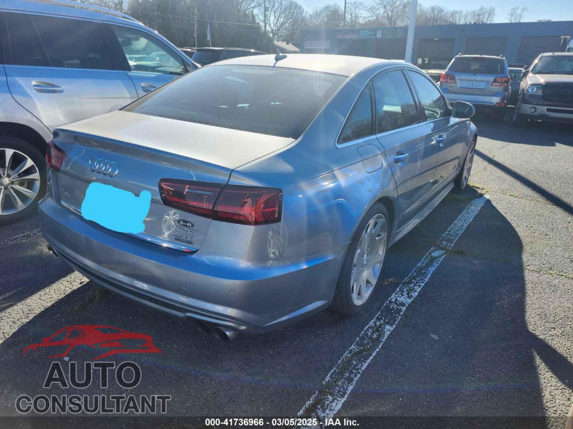 AUDI A6 2016 - WAUGFAFC8GN050742