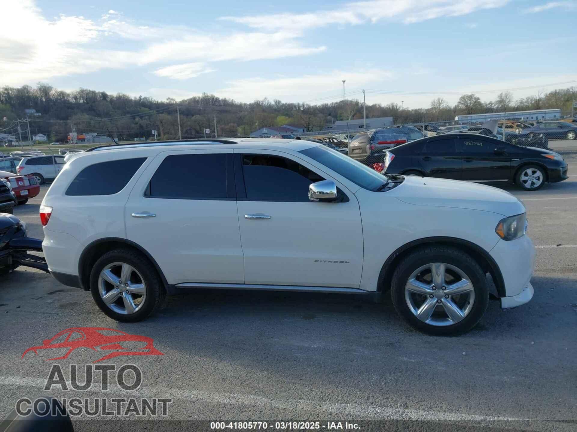 DODGE DURANGO 2011 - 1D4SE5GT0BC686083