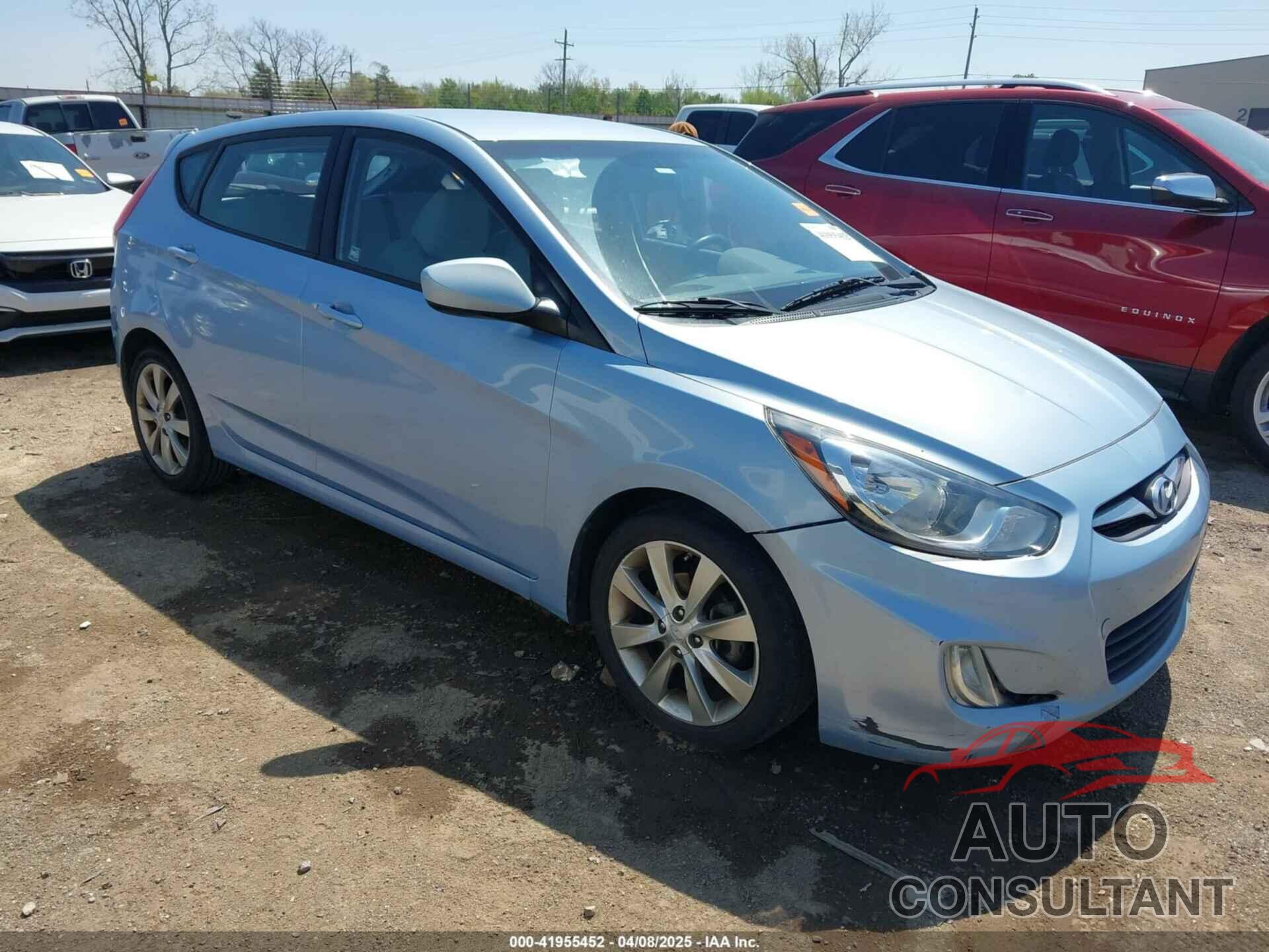HYUNDAI ACCENT 2012 - KMHCU5AE0CU022050