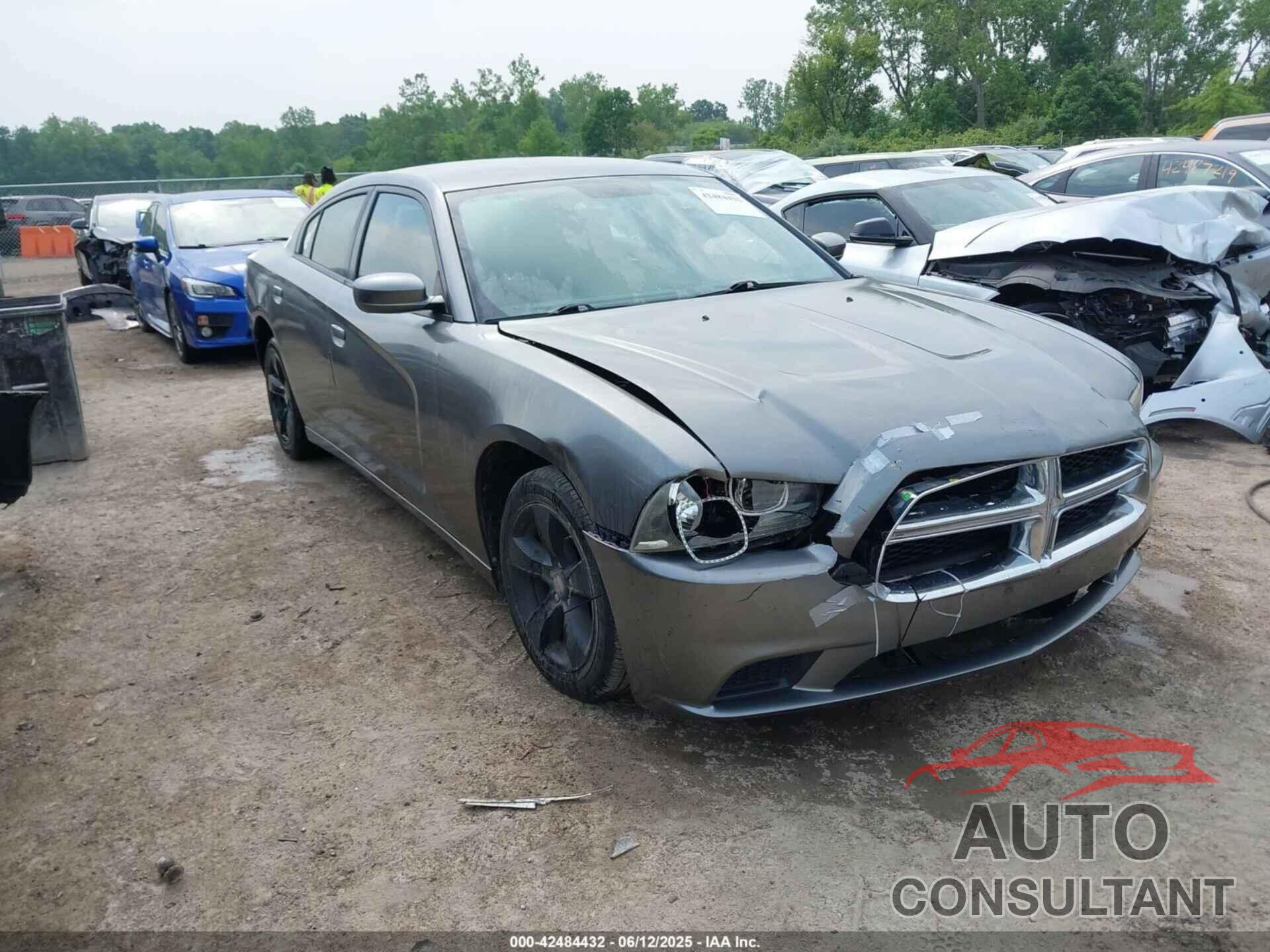 DODGE CHARGER 2012 - 2C3CDXBG5CH125407