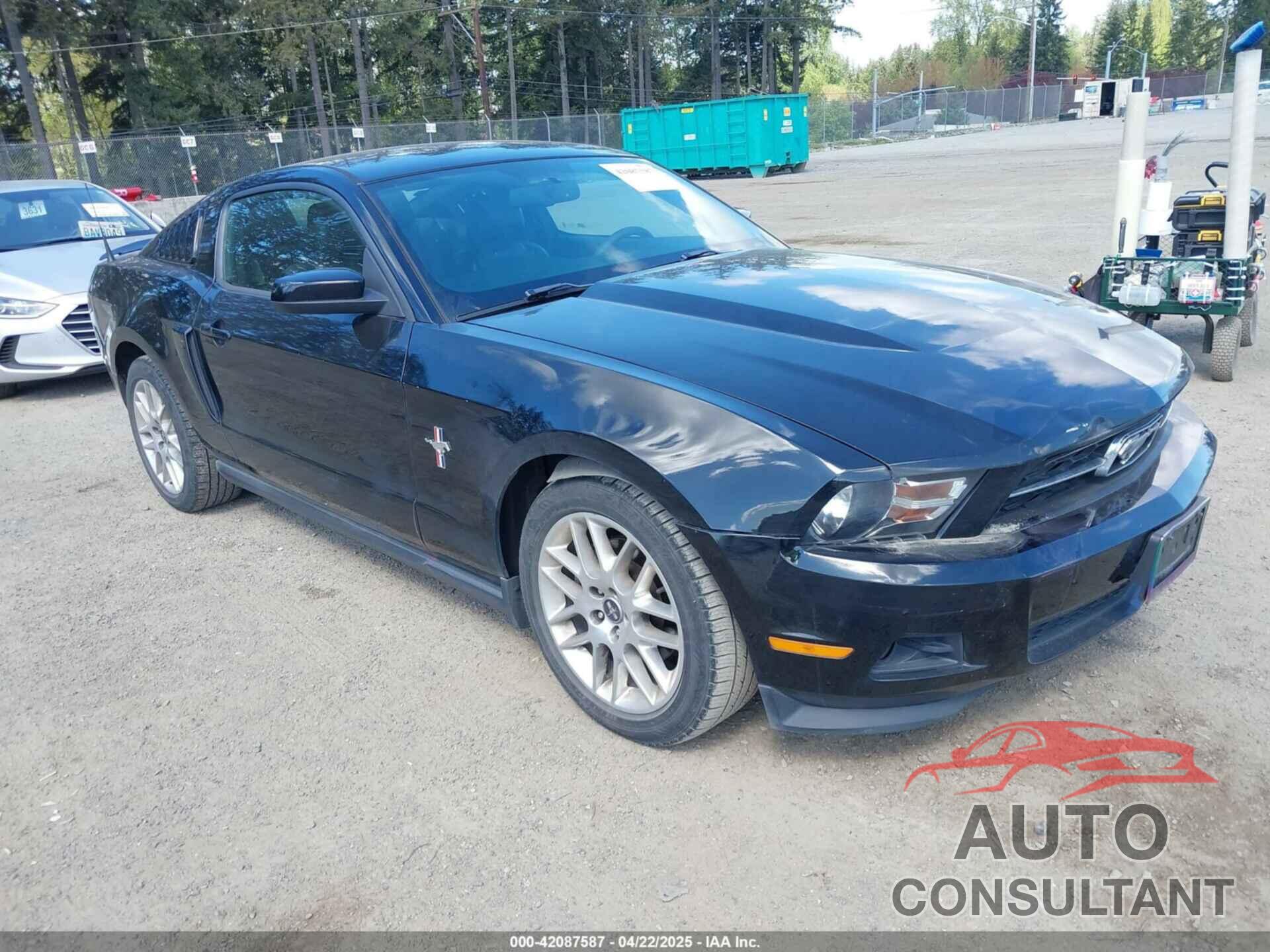 FORD MUSTANG 2012 - 1ZVBP8AM5C5251864