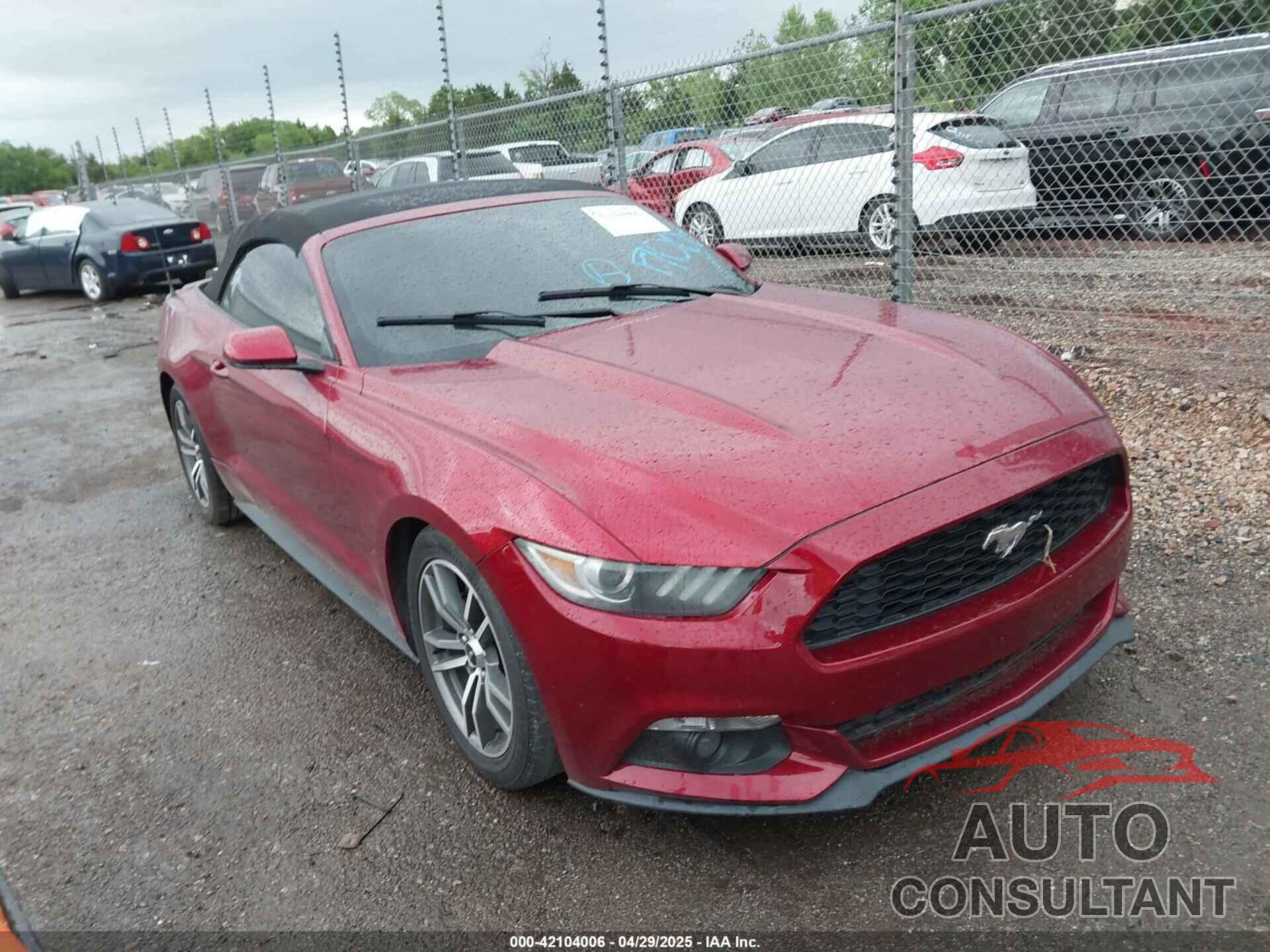FORD MUSTANG 2015 - 1FATP8UH6F5352704
