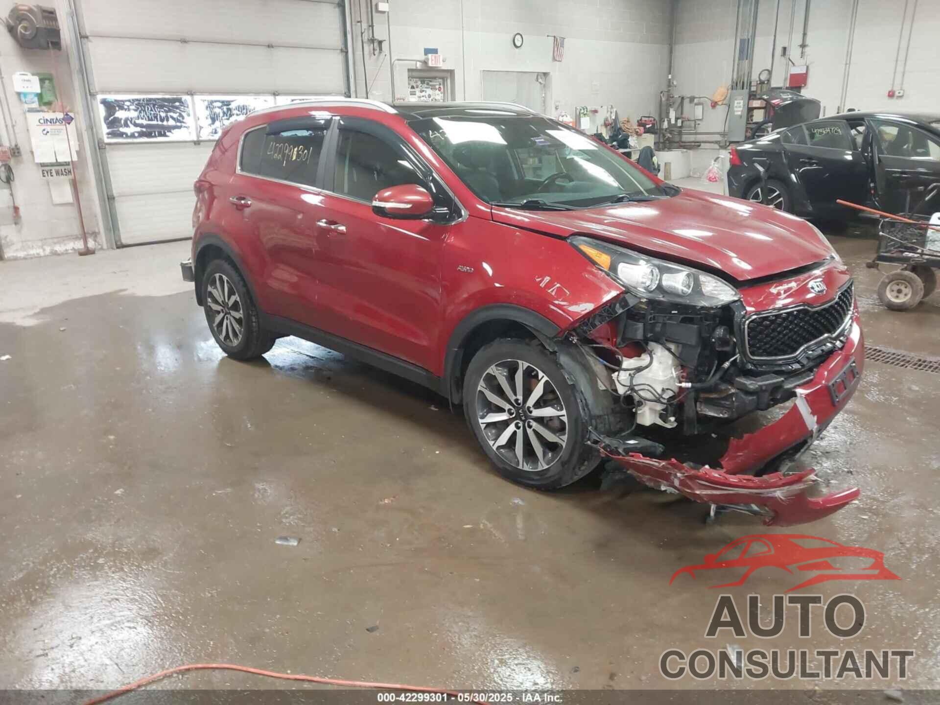KIA SPORTAGE 2017 - KNDPNCAC3H7208452