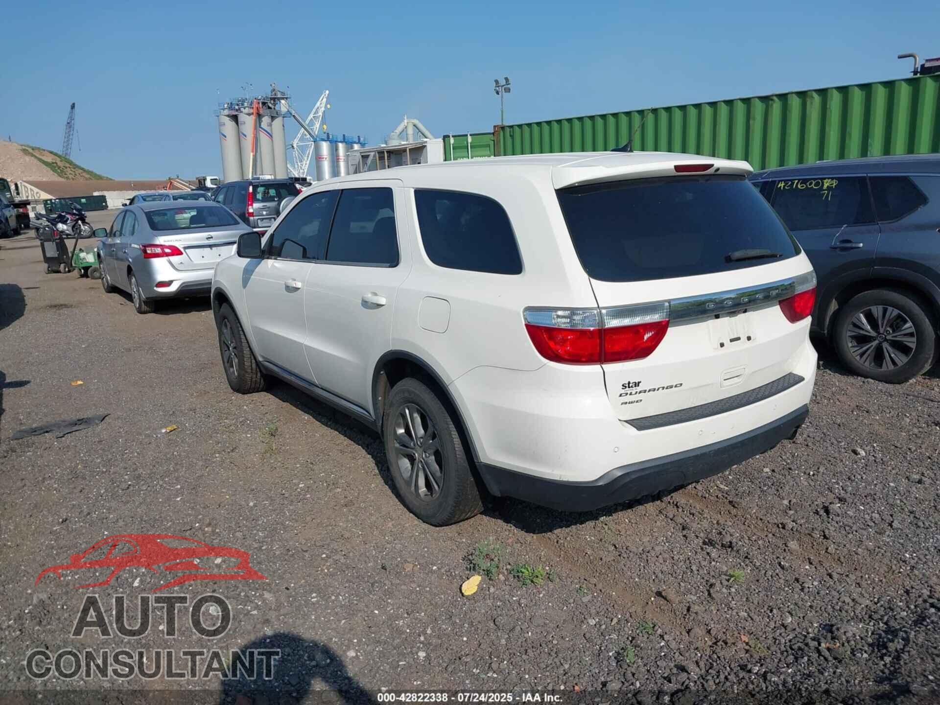 DODGE DURANGO 2012 - 1C4RDJAG6CC312484