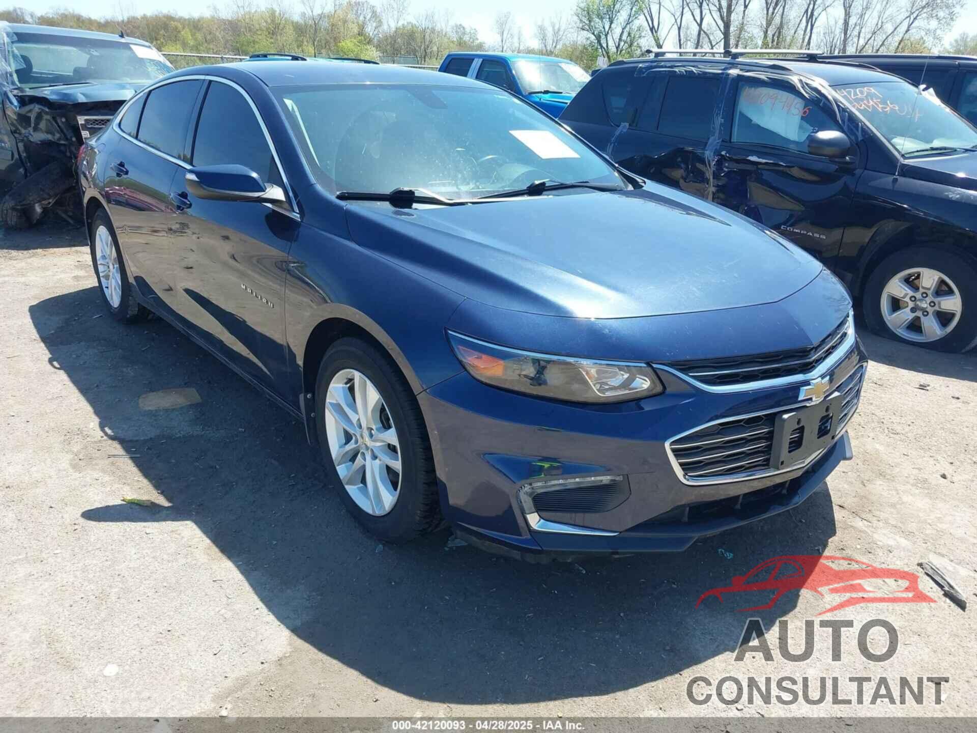 CHEVROLET MALIBU 2016 - 1G1ZE5ST8GF325086