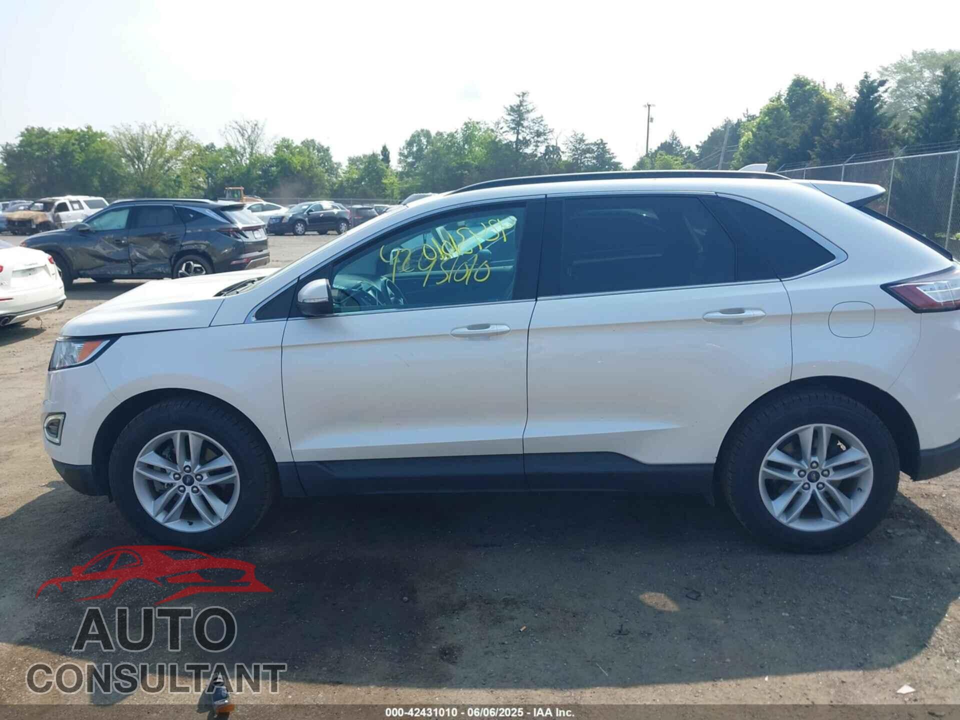 FORD EDGE 2015 - 2FMTK3J84FBB02501