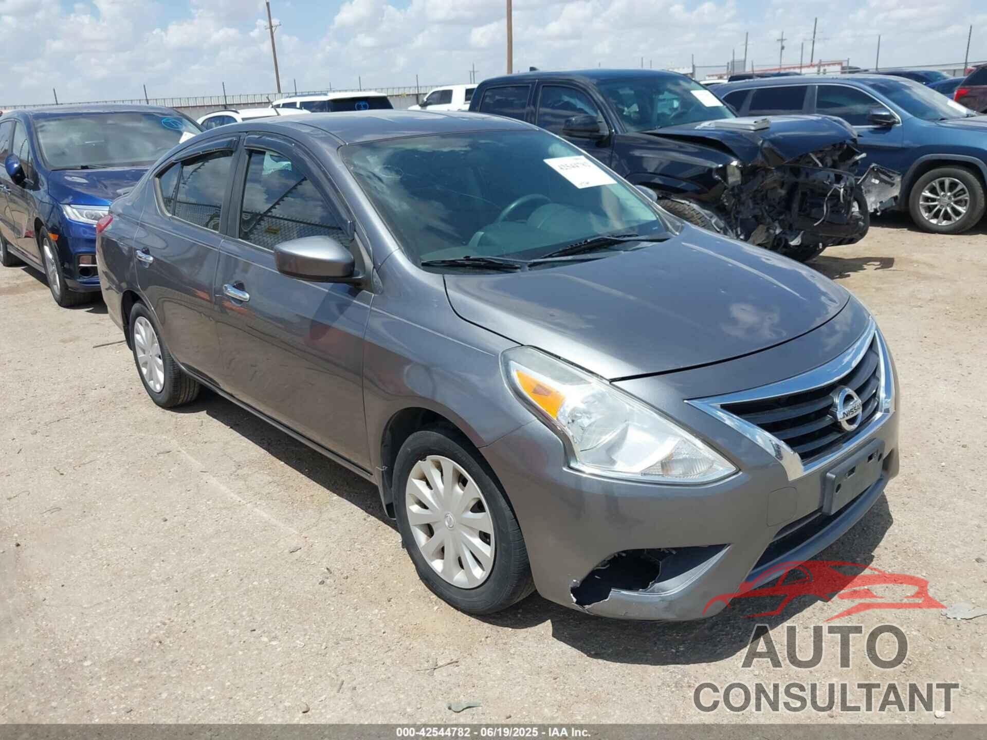 NISSAN VERSA 2016 - 3N1CN7AP1GL898661