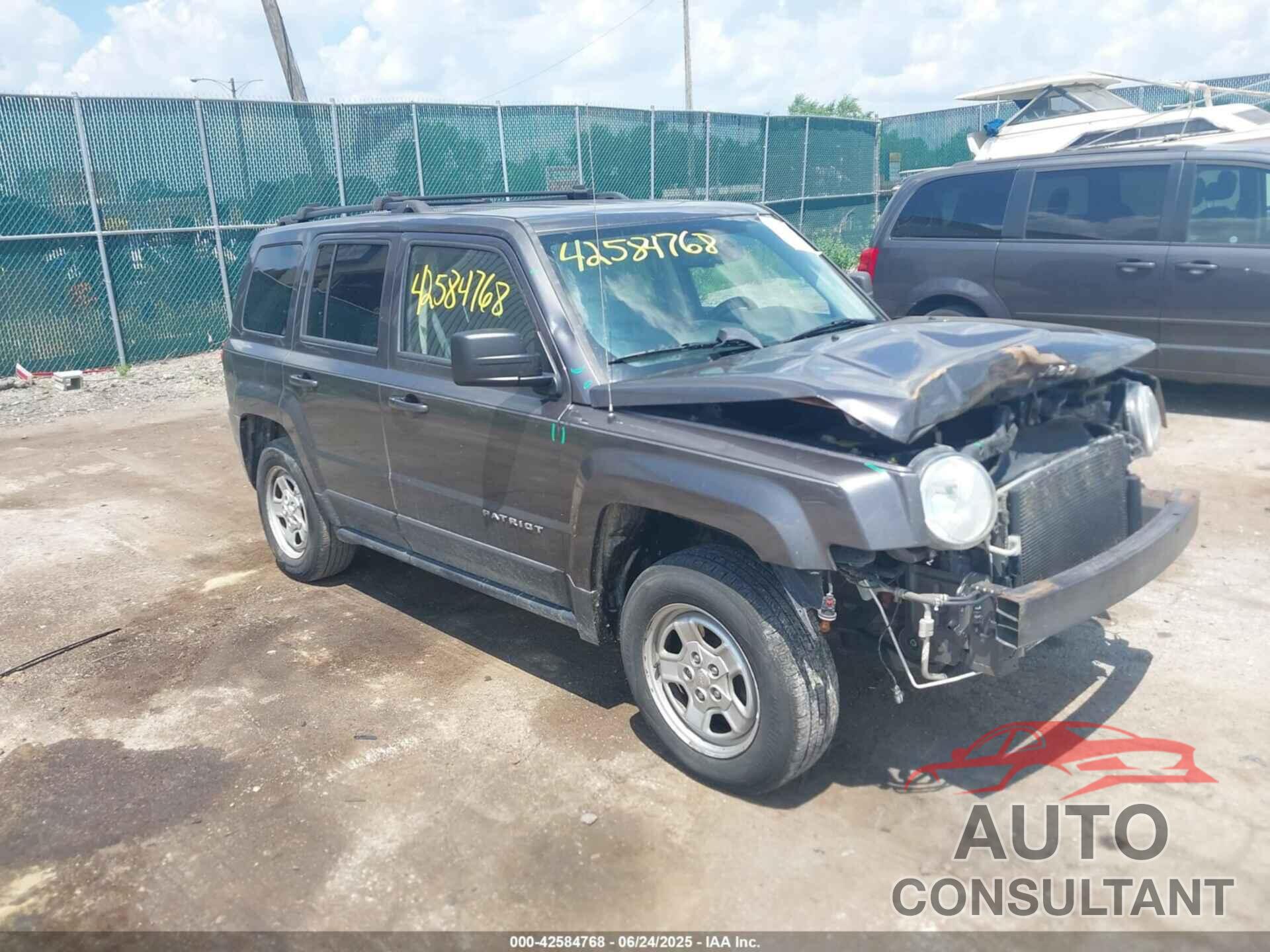 JEEP PATRIOT 2016 - 1C4NJRBB0GD741886