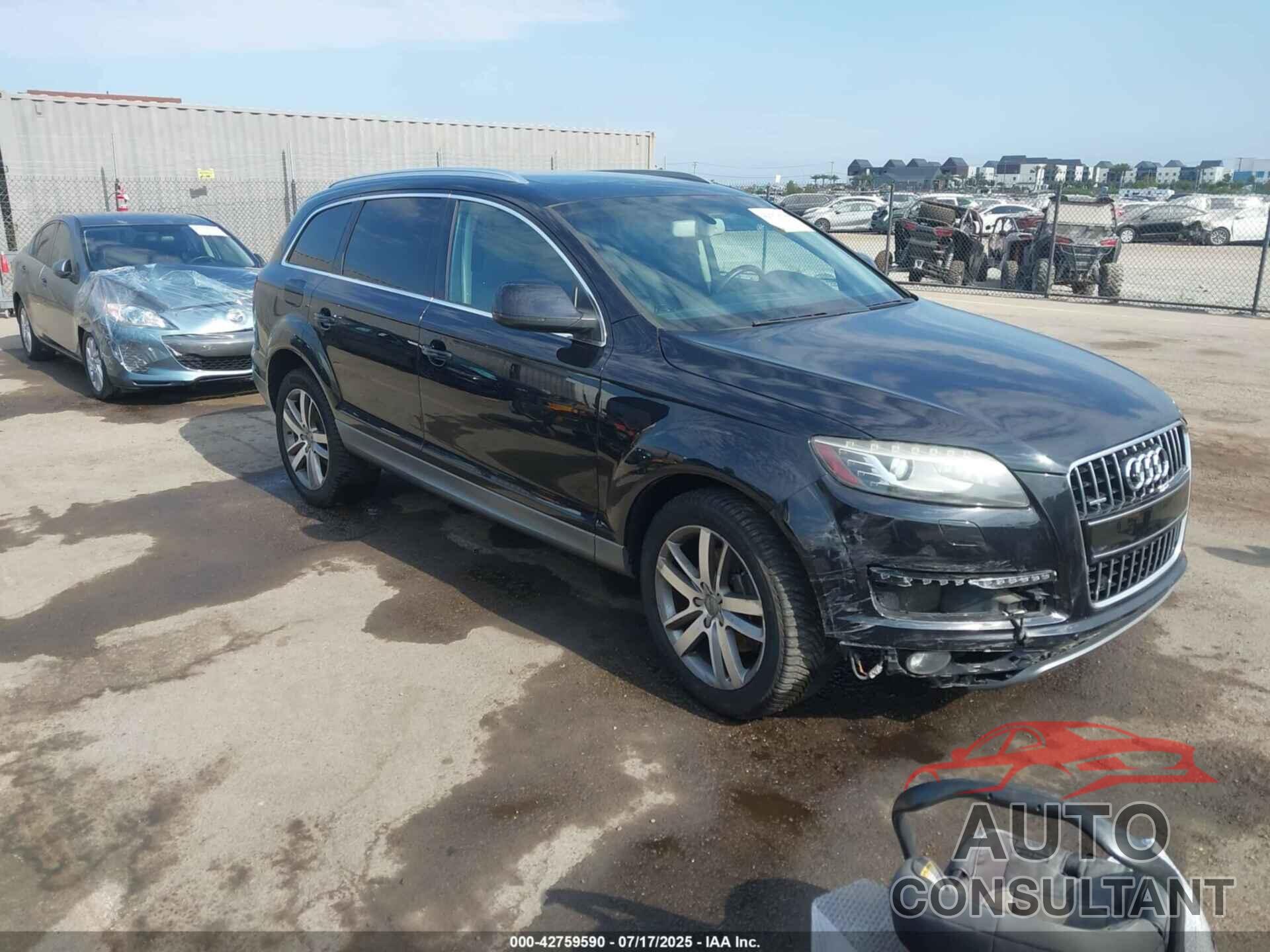 AUDI Q7 2013 - WA1LGAFE7DD012768