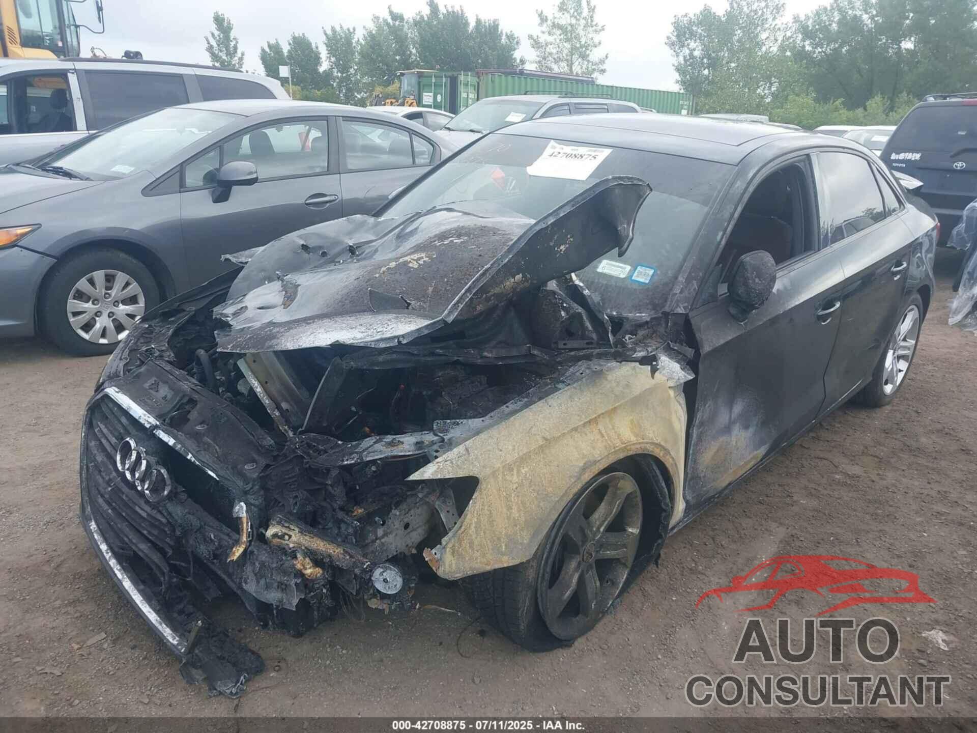 AUDI A3 2017 - WAUB8GFF1H1036756