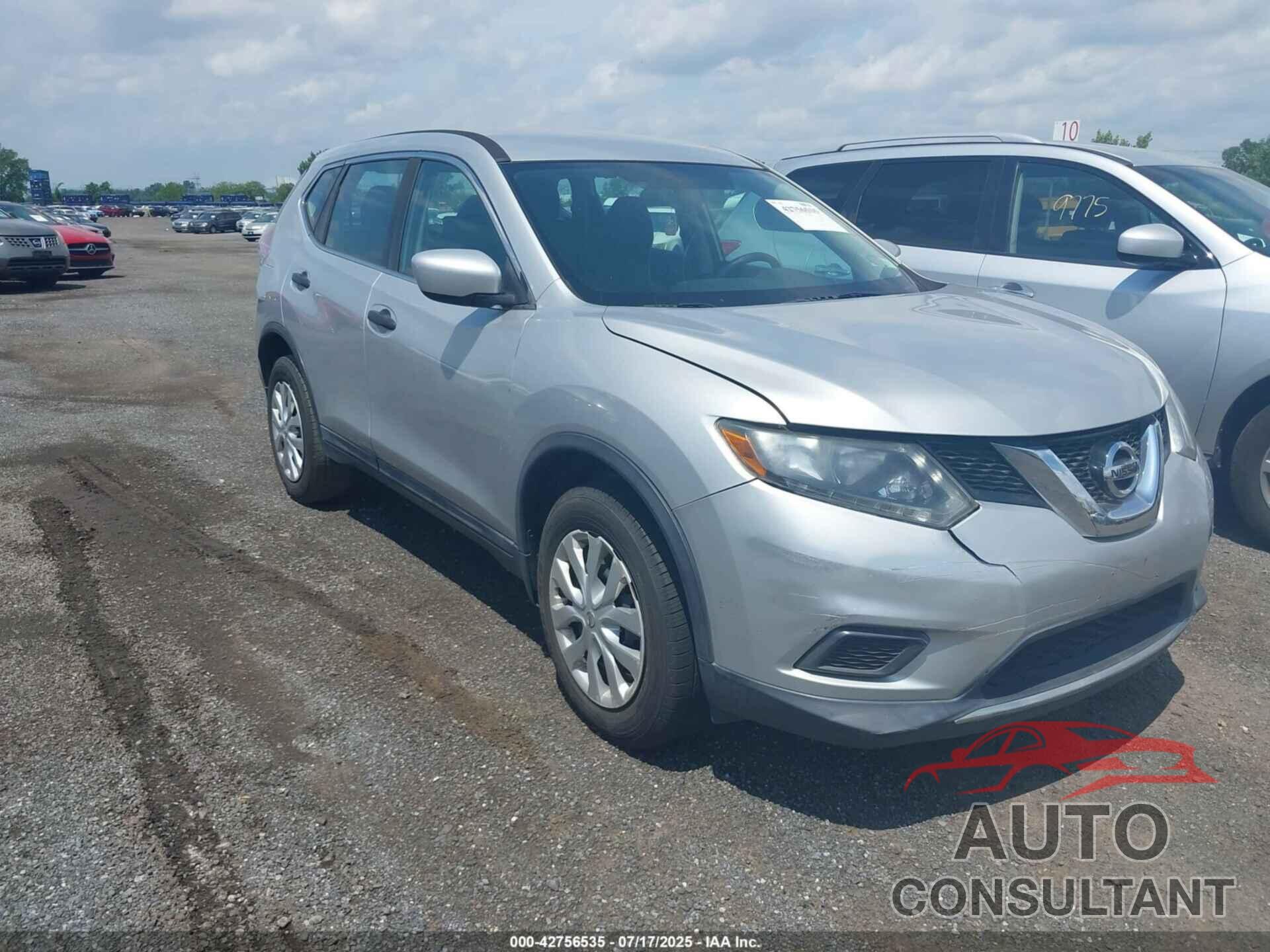 NISSAN ROGUE 2016 - 5N1AT2MV1GC922715