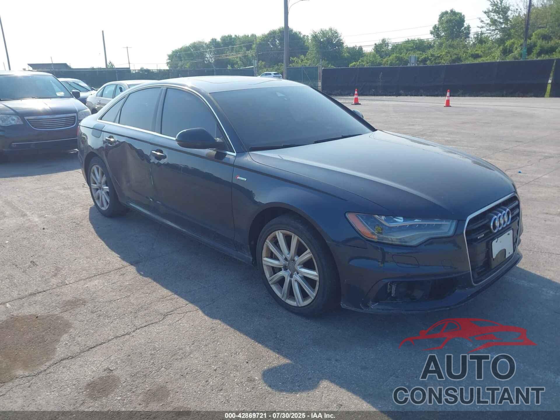 AUDI A6 2012 - WAUJGAFC8CN094995