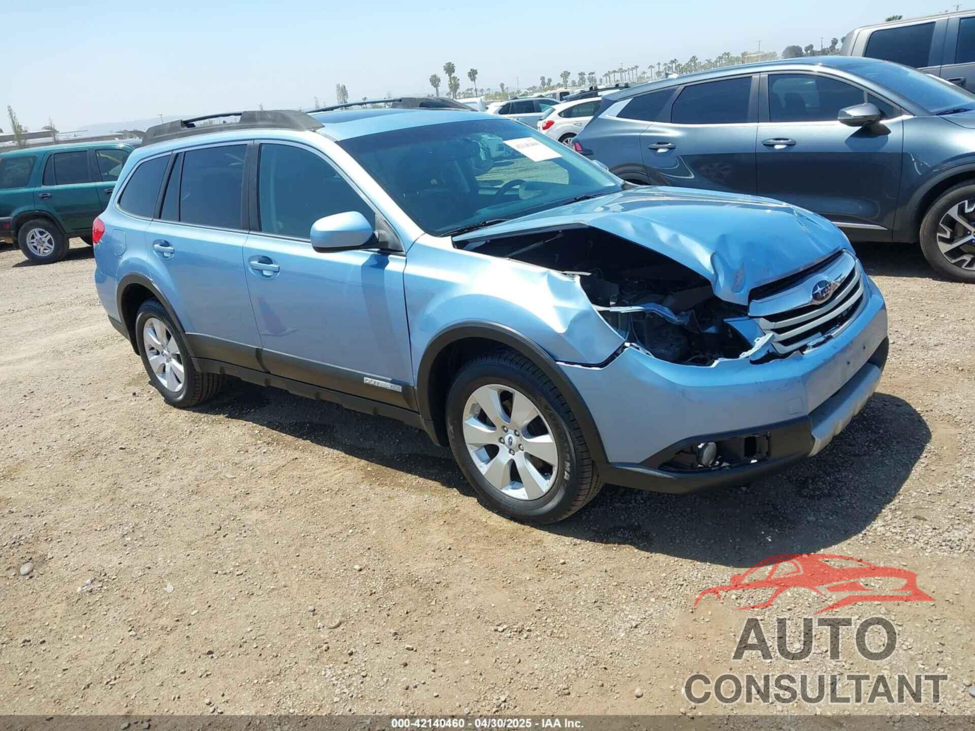 SUBARU OUTBACK 2011 - 4S4BRBKCXB3445893