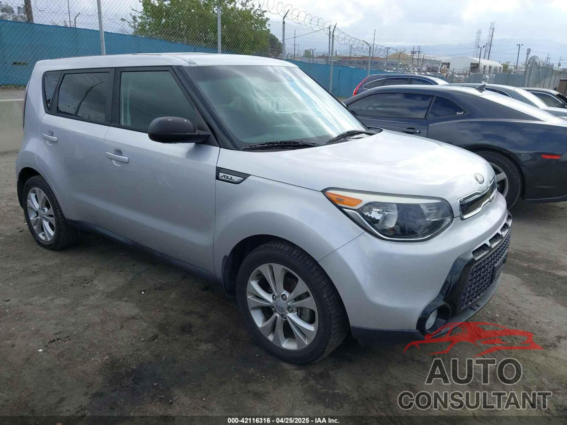 KIA SOUL 2016 - KNDJP3A5XG7864616