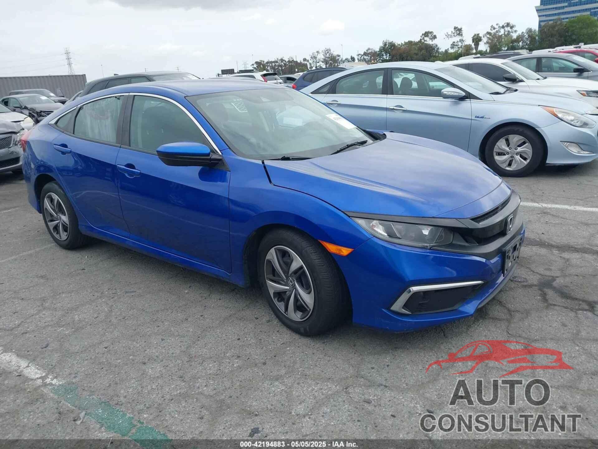HONDA CIVIC 2020 - 2HGFC2F62LH547118