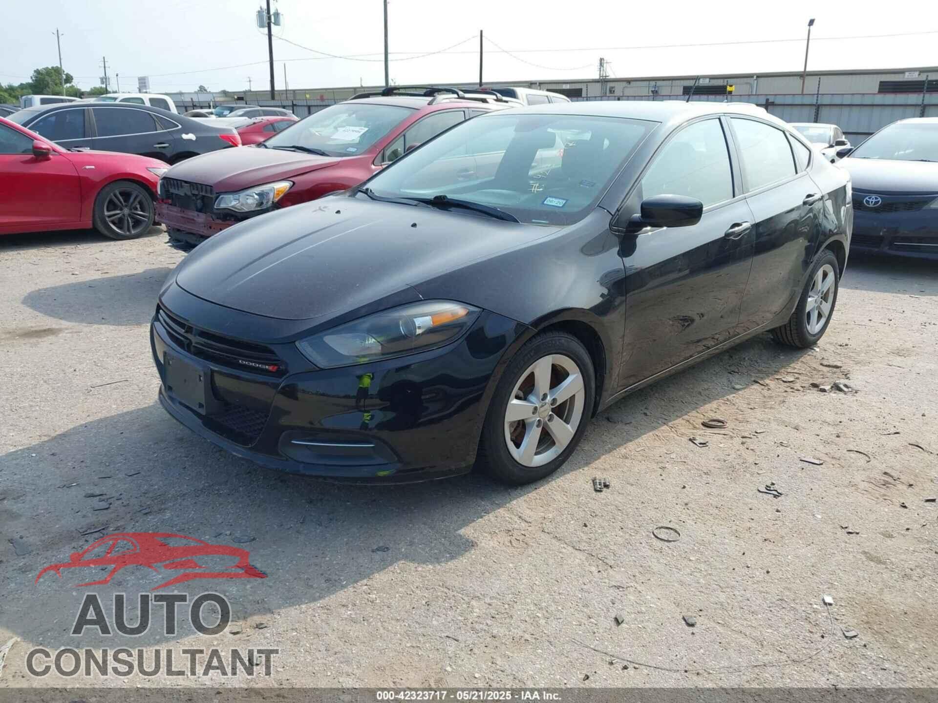 DODGE DART 2015 - 1C3CDFBB7FD222415
