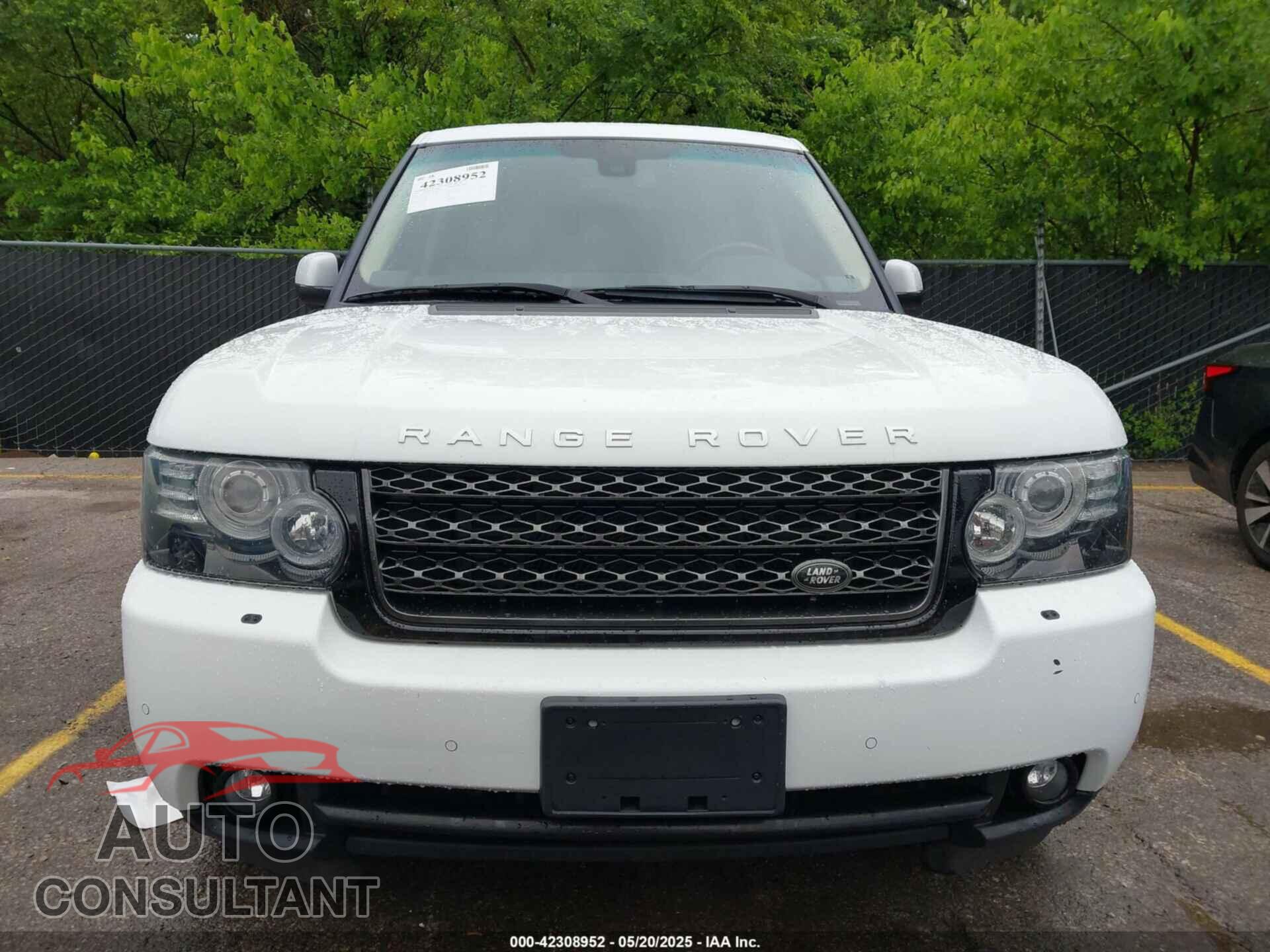 LAND ROVER RANGE ROVER 2012 - SALMF1D4XCA363061
