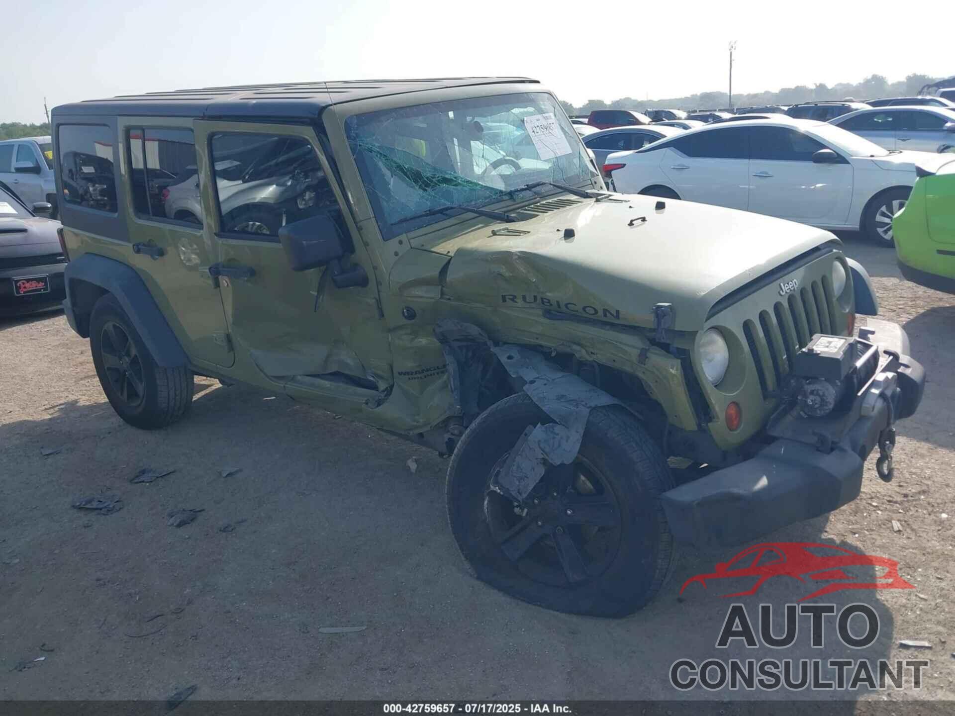 JEEP WRANGLER UNLIMITED 2013 - 1C4BJWFGXDL697209