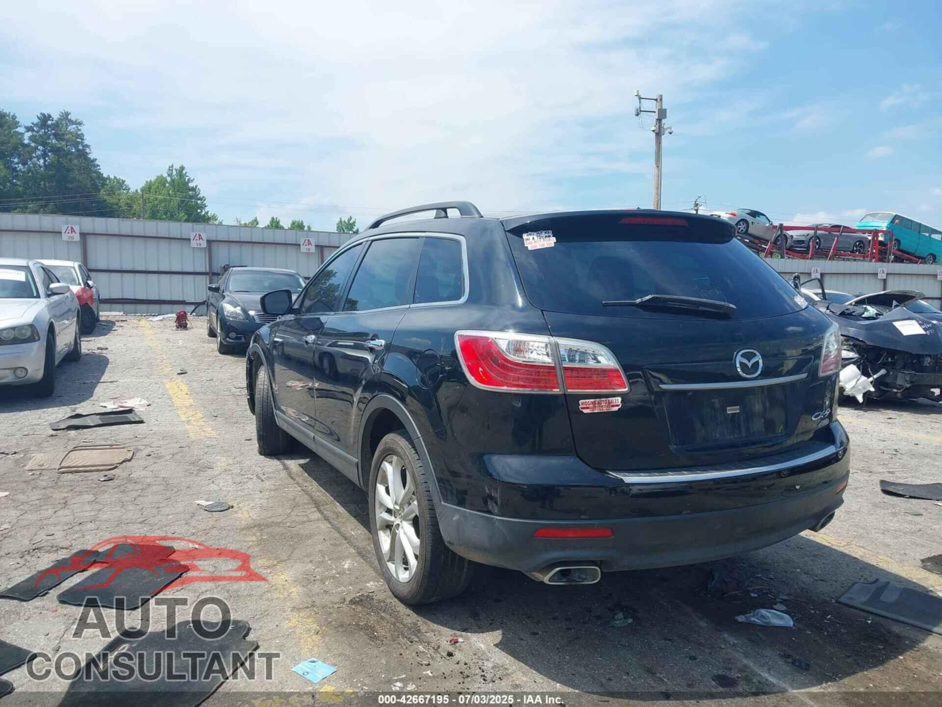 MAZDA CX-9 2012 - JM3TB3DA5C0362008
