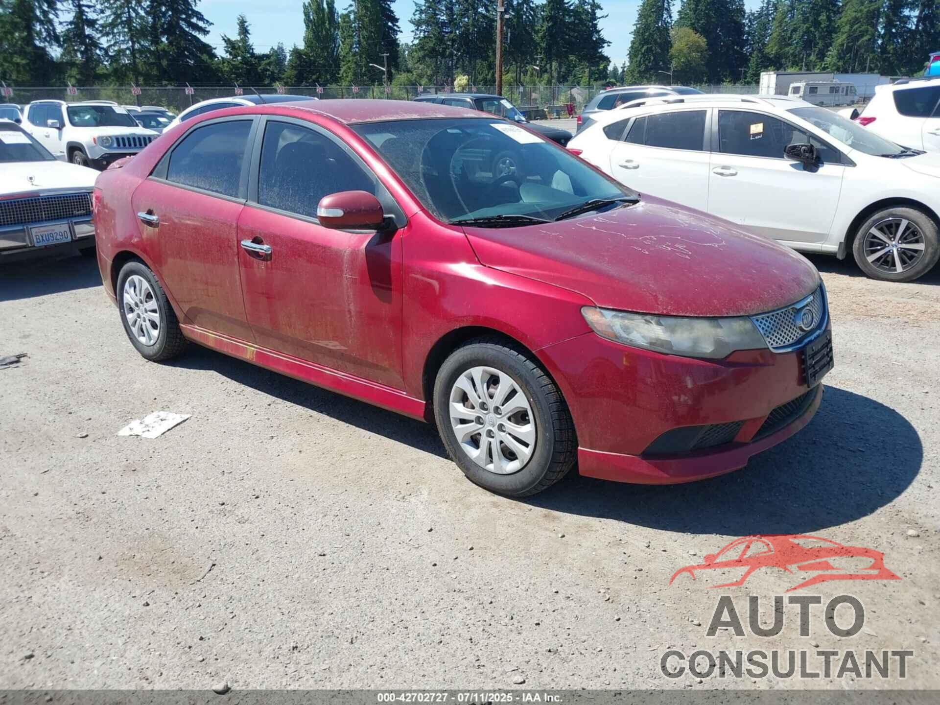 KIA FORTE 2010 - KNAFU4A29A5813778