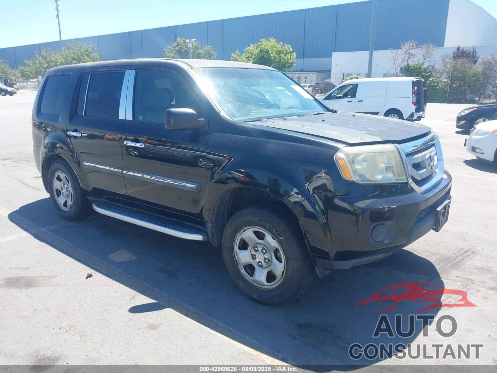 HONDA PILOT 2011 - 5FNYF3H24BB031815