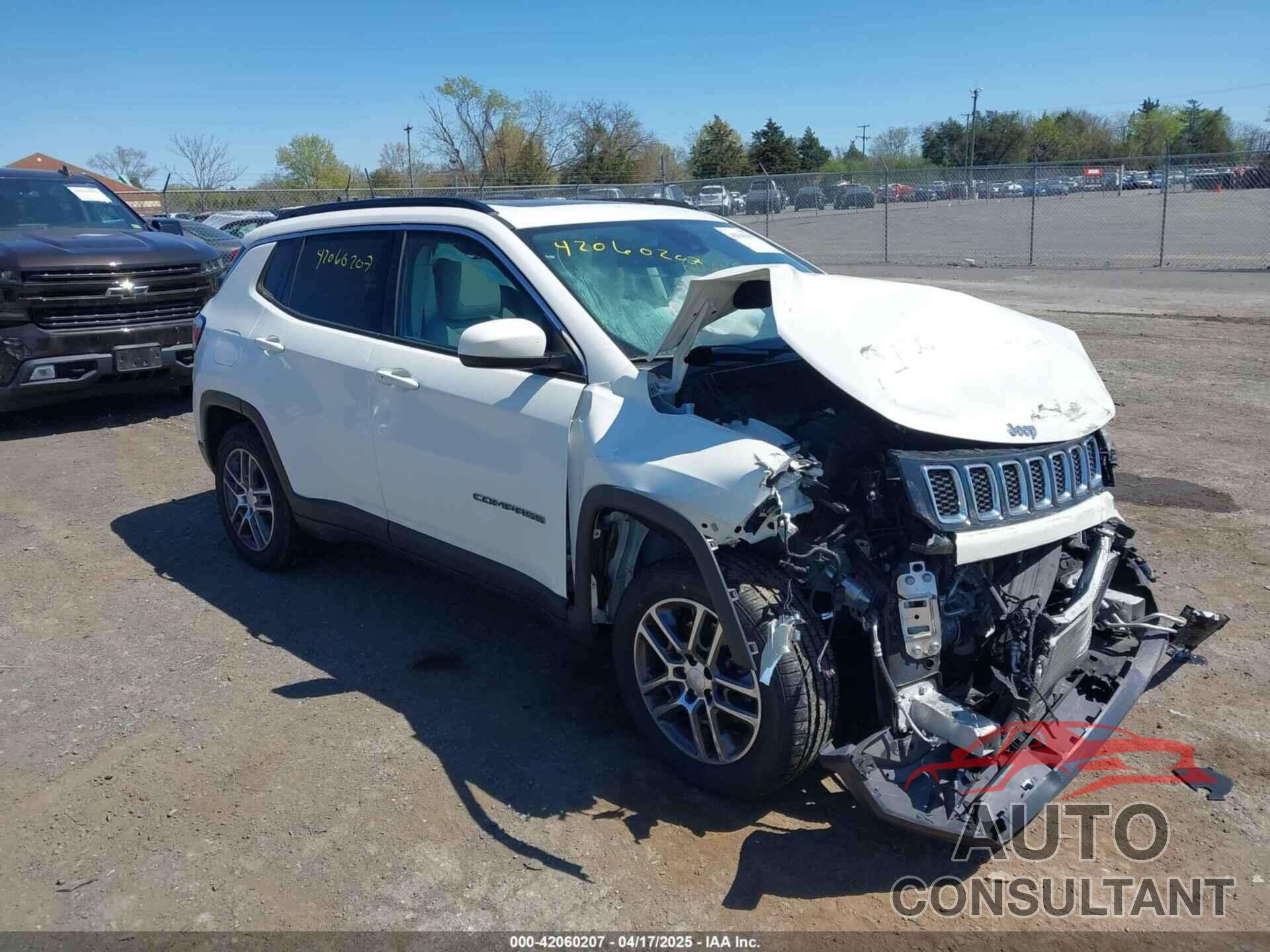JEEP COMPASS 2020 - 3C4NJDBB4LT222752