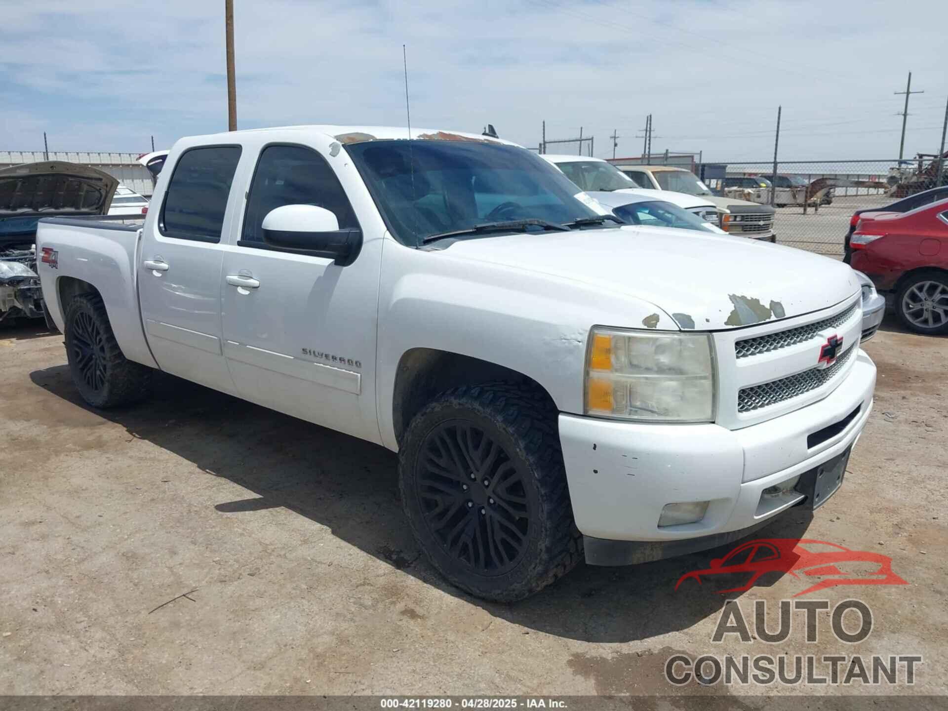 CHEVROLET SILVERADO 1500 2011 - 3GCPKSE34BG367036
