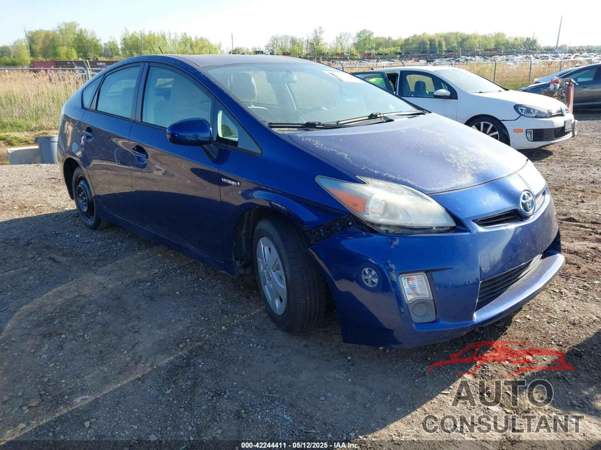 TOYOTA PRIUS 2011 - JTDKN3DU1B1410358
