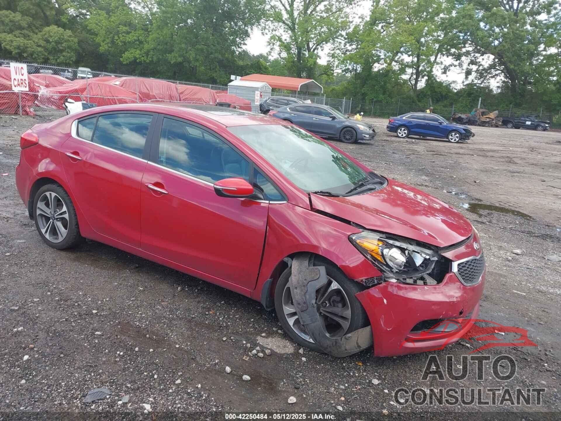 KIA FORTE 2014 - KNAFZ4A87E5065155