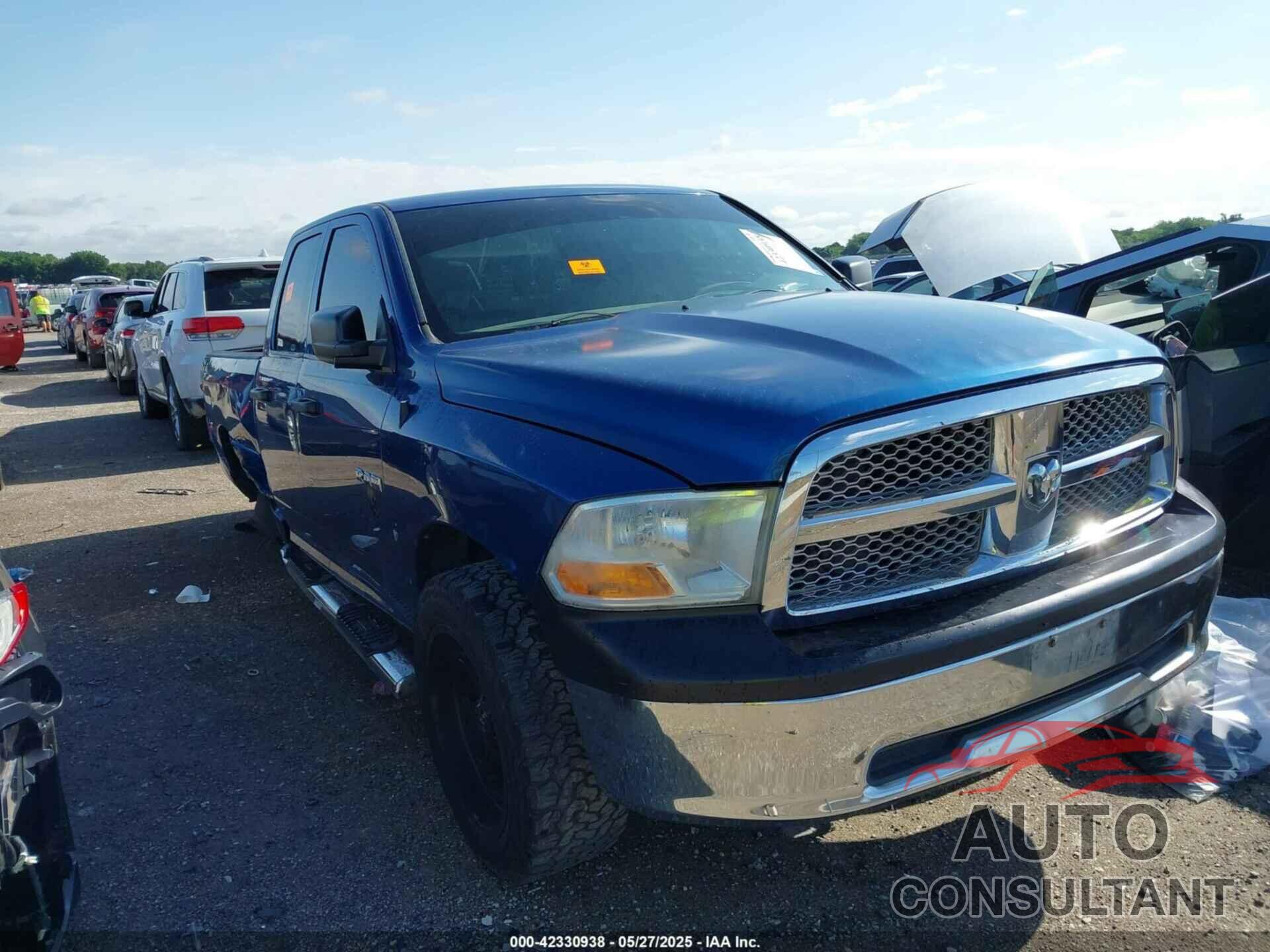 DODGE RAM 1500 2010 - 1D7RB1GK3AS247362