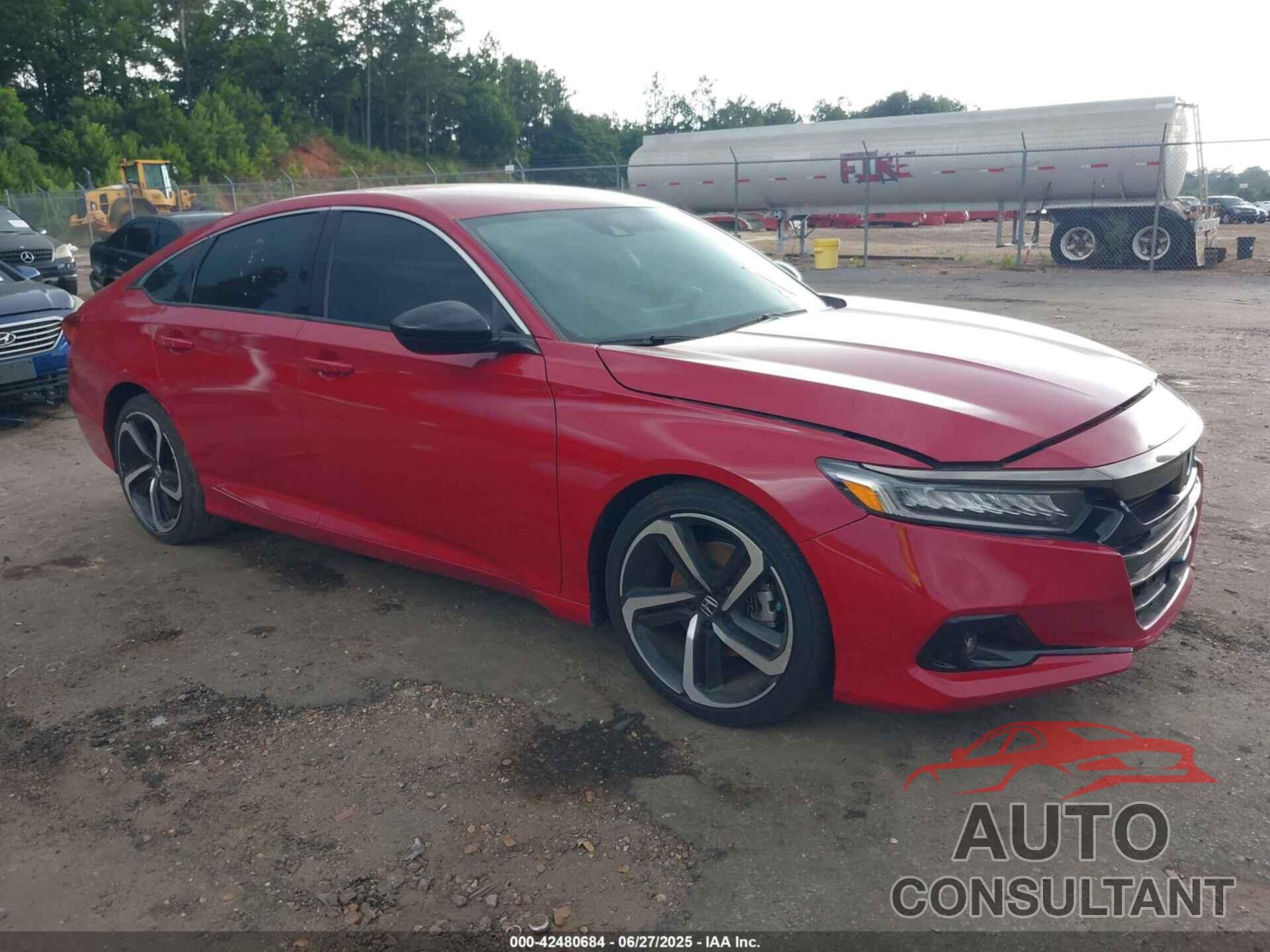 HONDA ACCORD 2021 - 1HGCV1F31MA017249