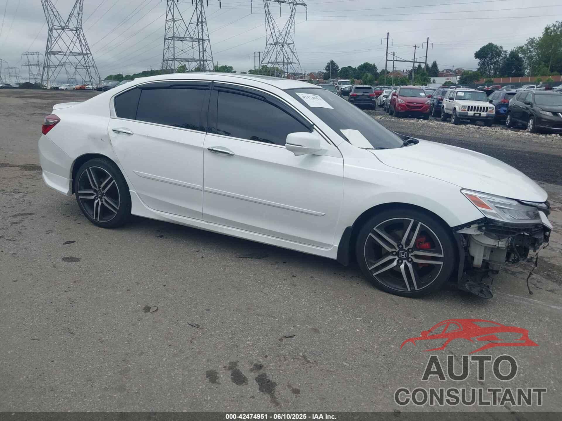 HONDA ACCORD 2016 - 1HGCR3F90GA020734