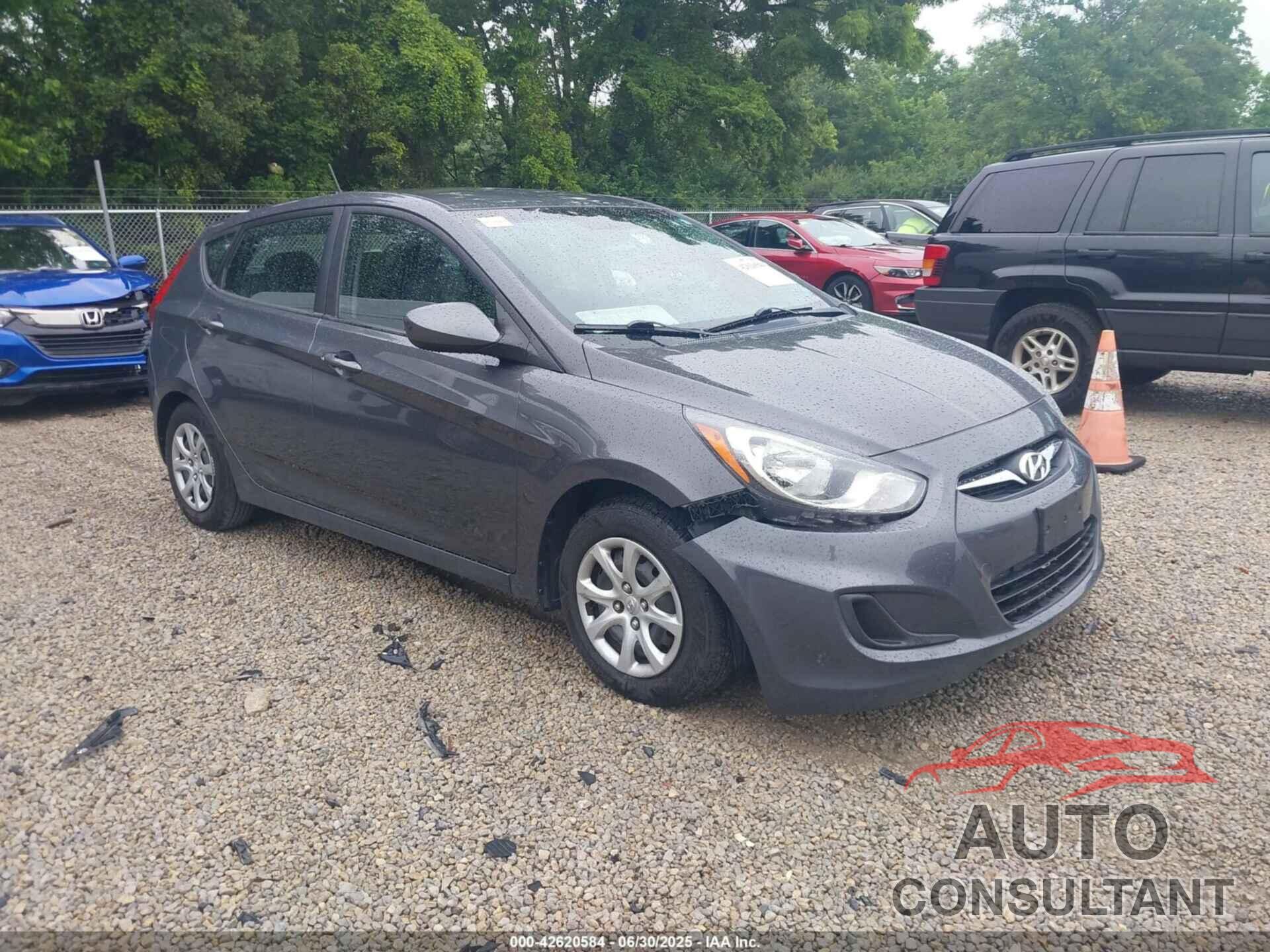 HYUNDAI ACCENT 2012 - KMHCT5AE3CU021851