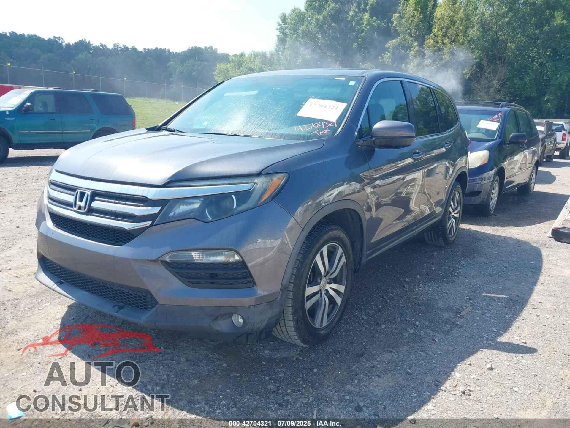 HONDA PILOT 2017 - 5FNYF5H53HB005110