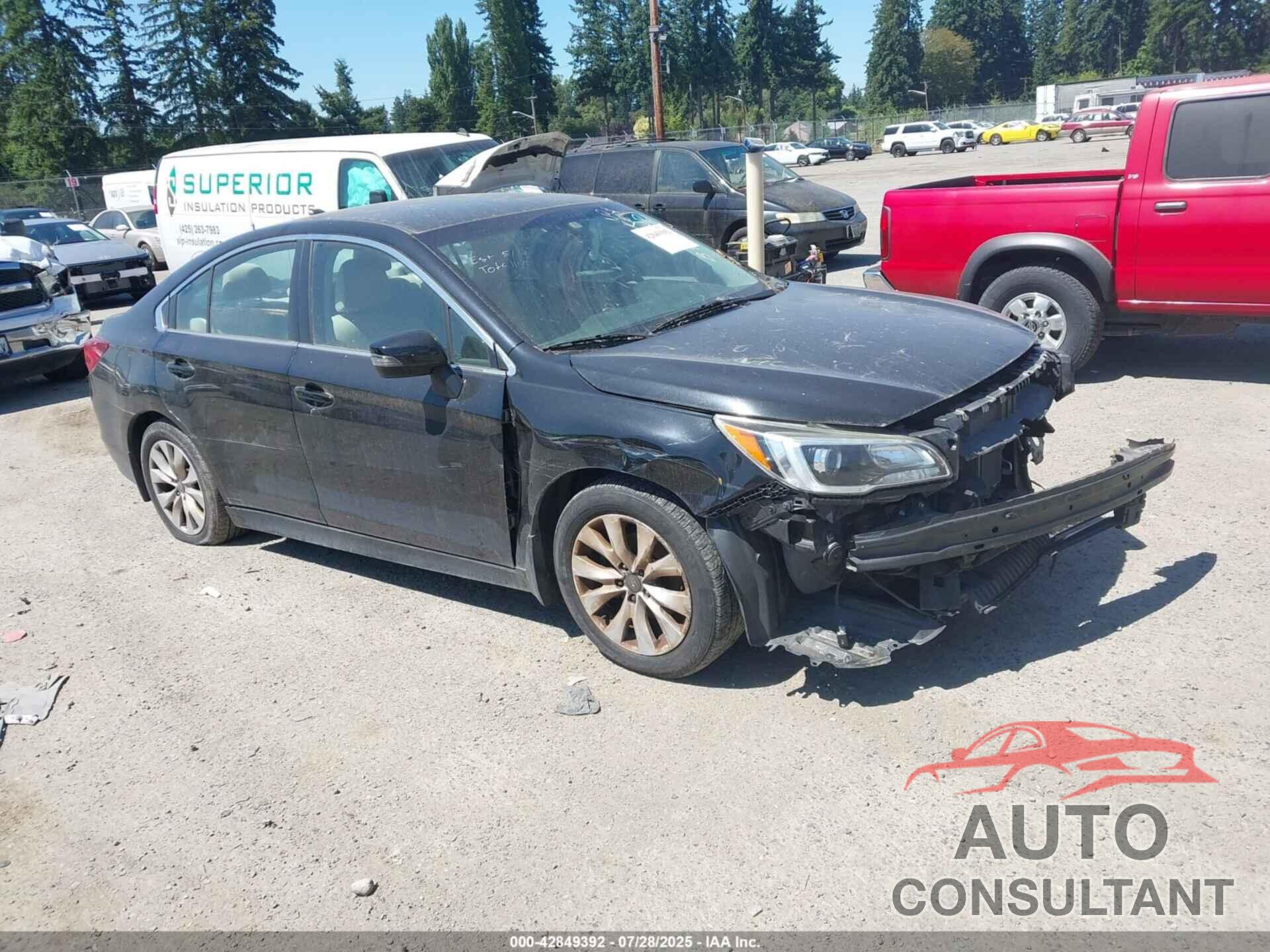 SUBARU LEGACY 2017 - 4S3BNAF65H3004745