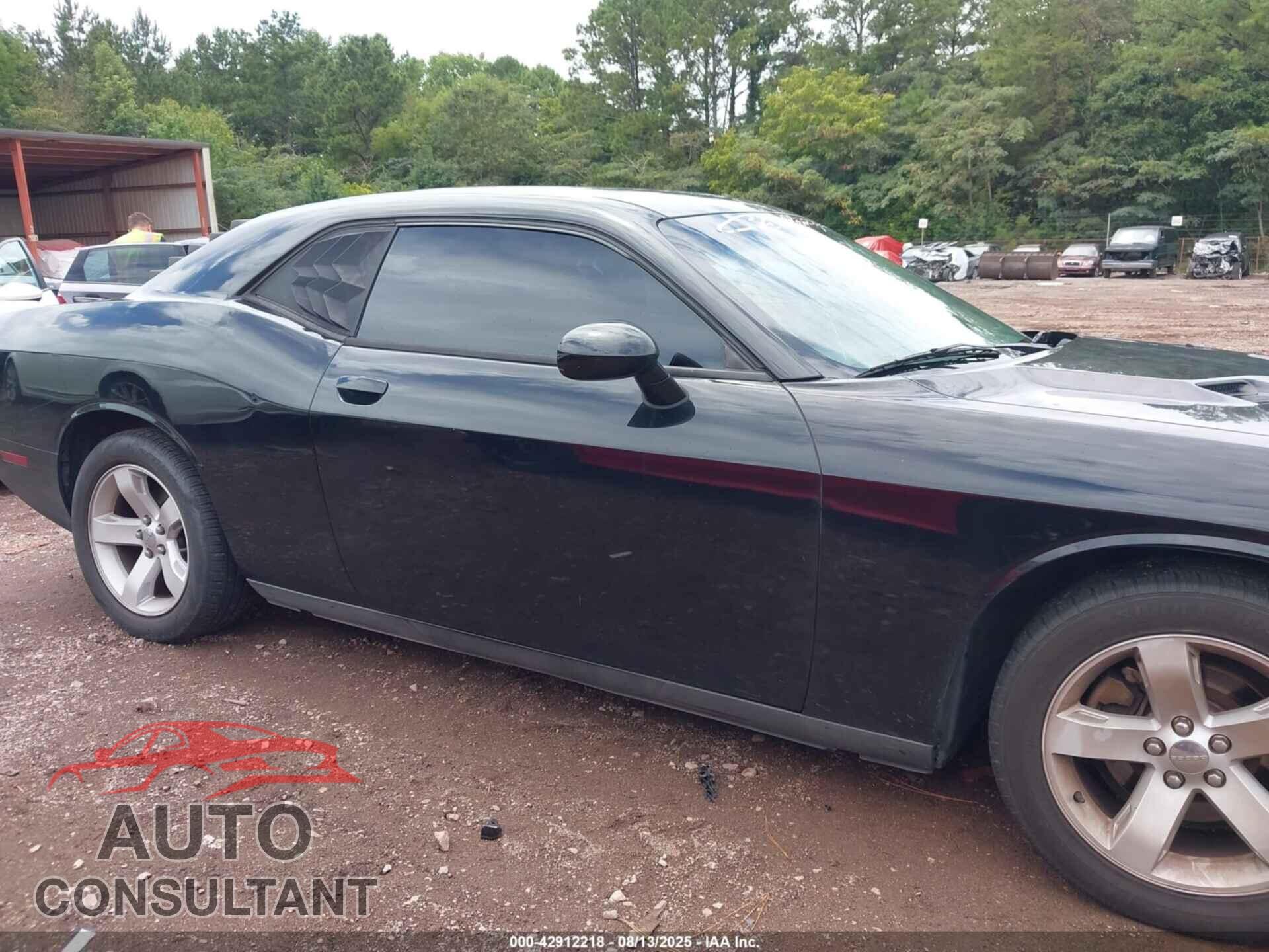 DODGE CHALLENGER 2012 - 2C3CDYAG3CH290850