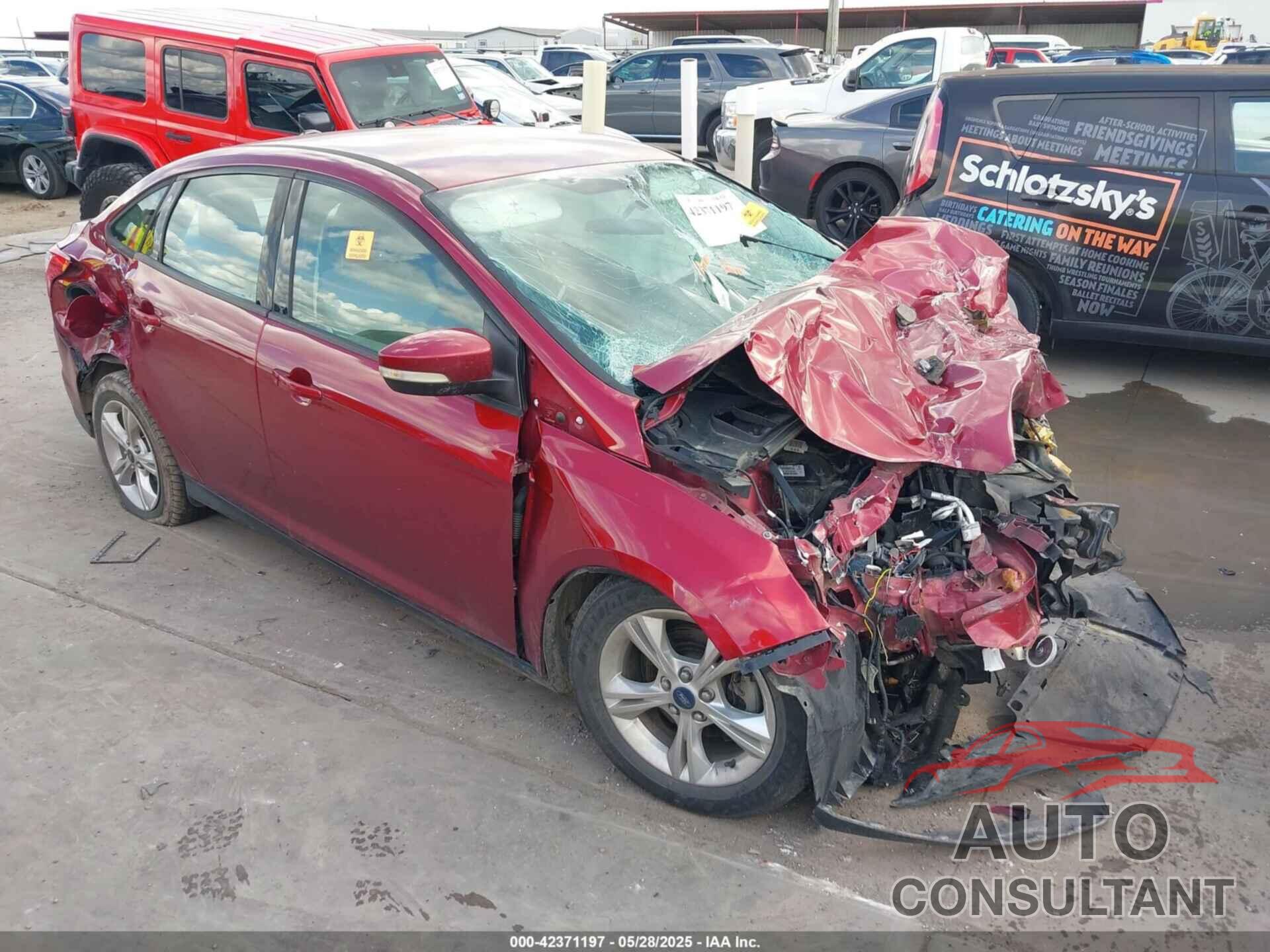 FORD FOCUS 2014 - 1FADP3F25EL130200