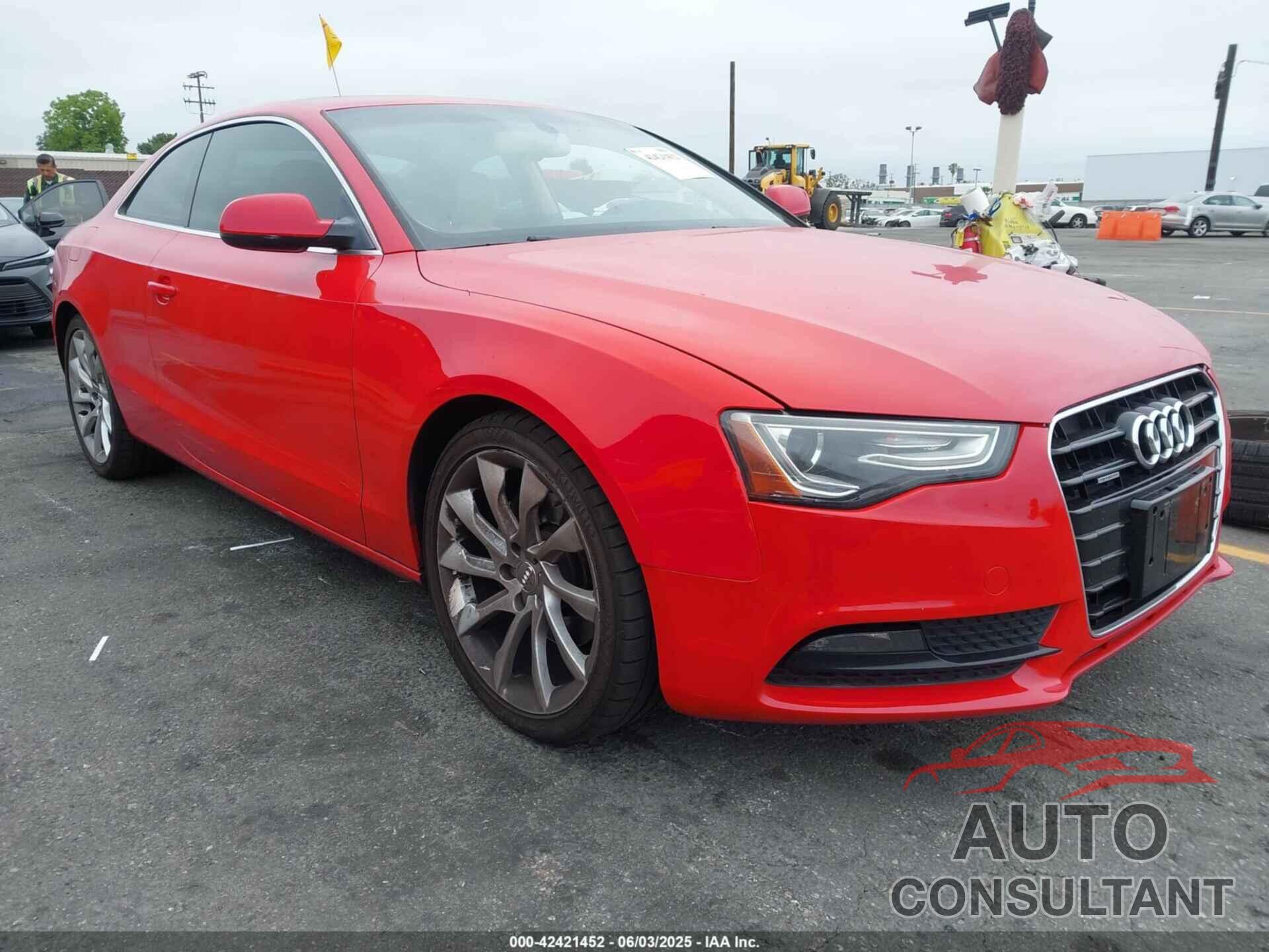 AUDI A5 2013 - WAULFAFR0DA016350